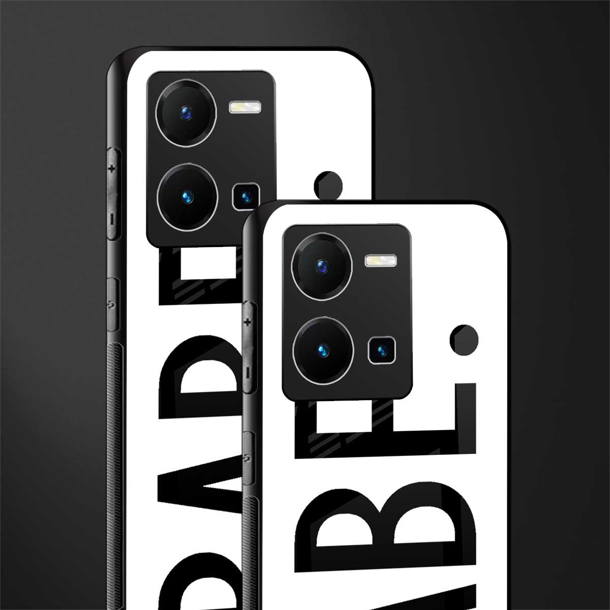babe back phone cover | glass case for vivo y35 4g