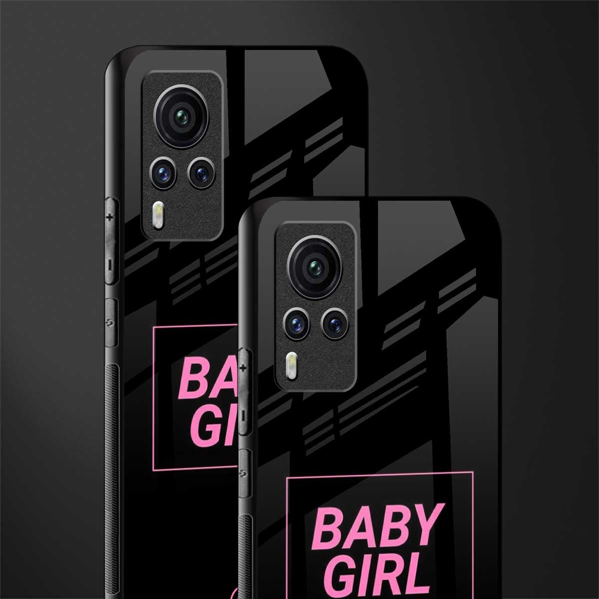 baby girl glass case for vivo x60 pro image-2
