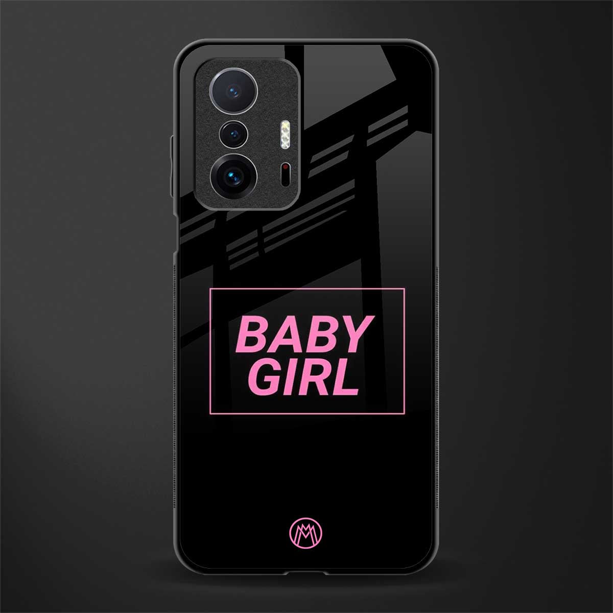 baby girl glass case for mi 11t pro 5g image
