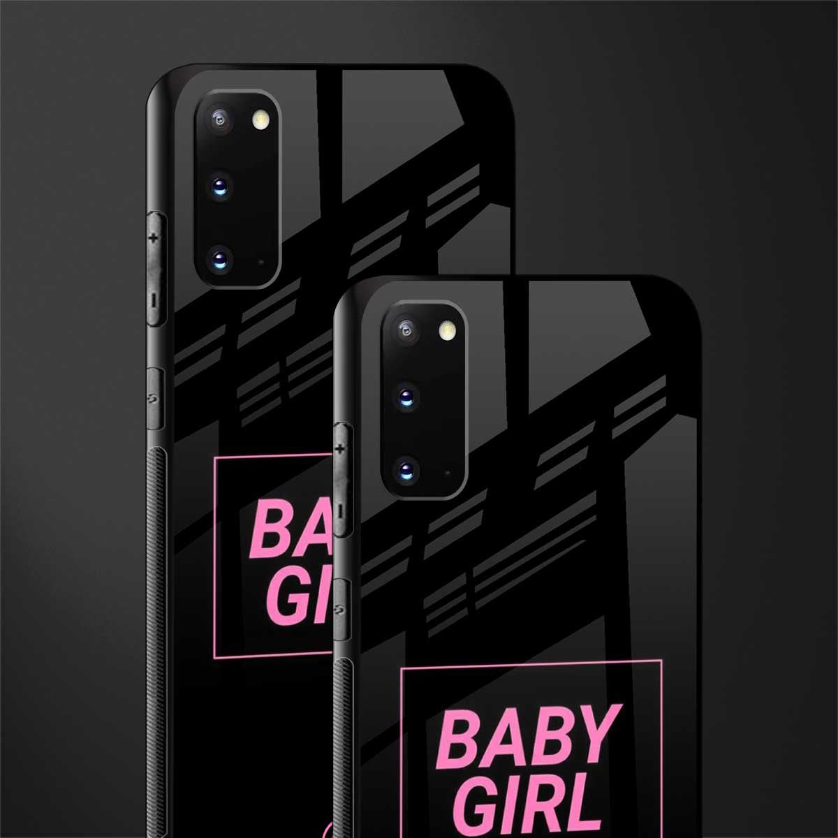 baby girl glass case for samsung galaxy s20 image-2