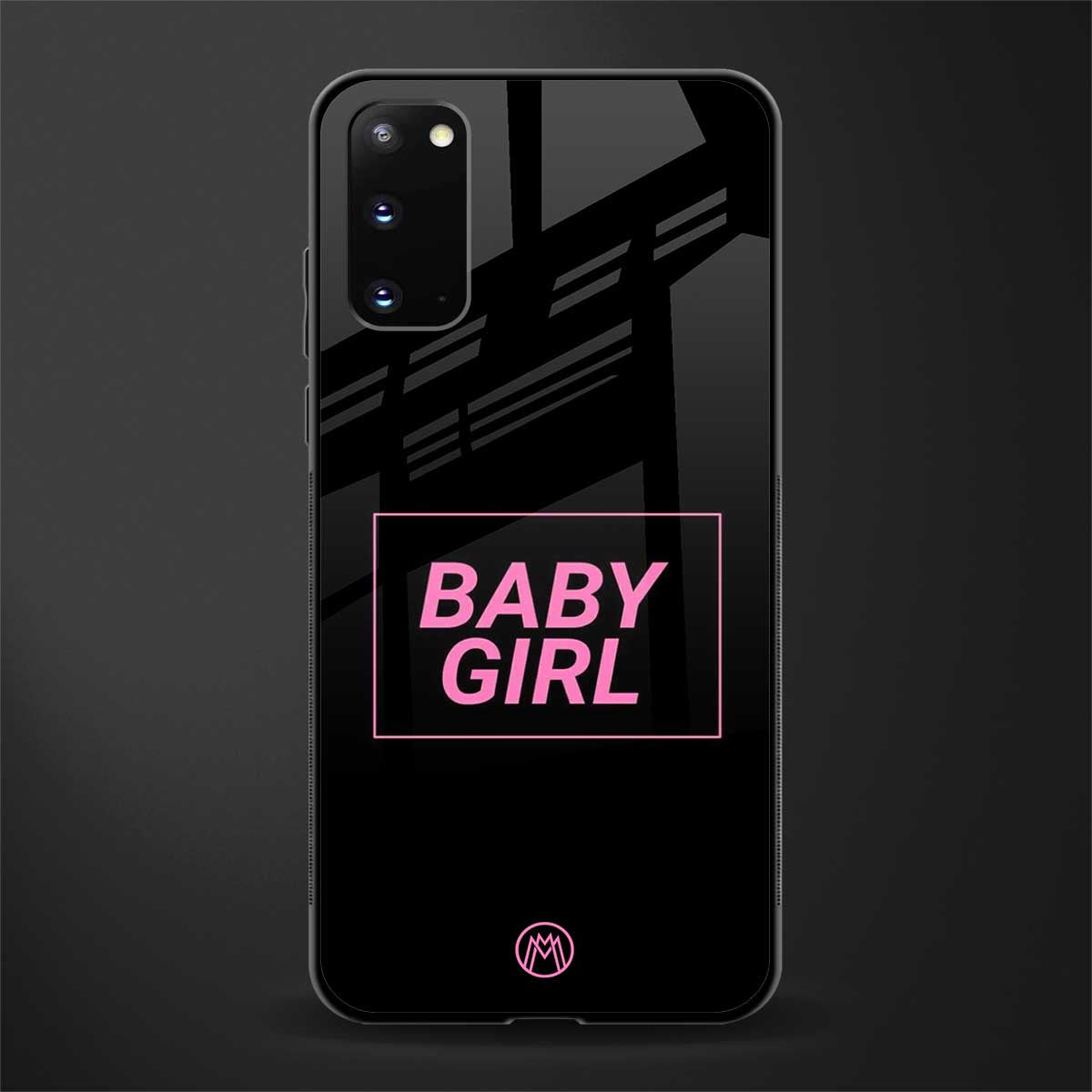 baby girl glass case for samsung galaxy s20 image