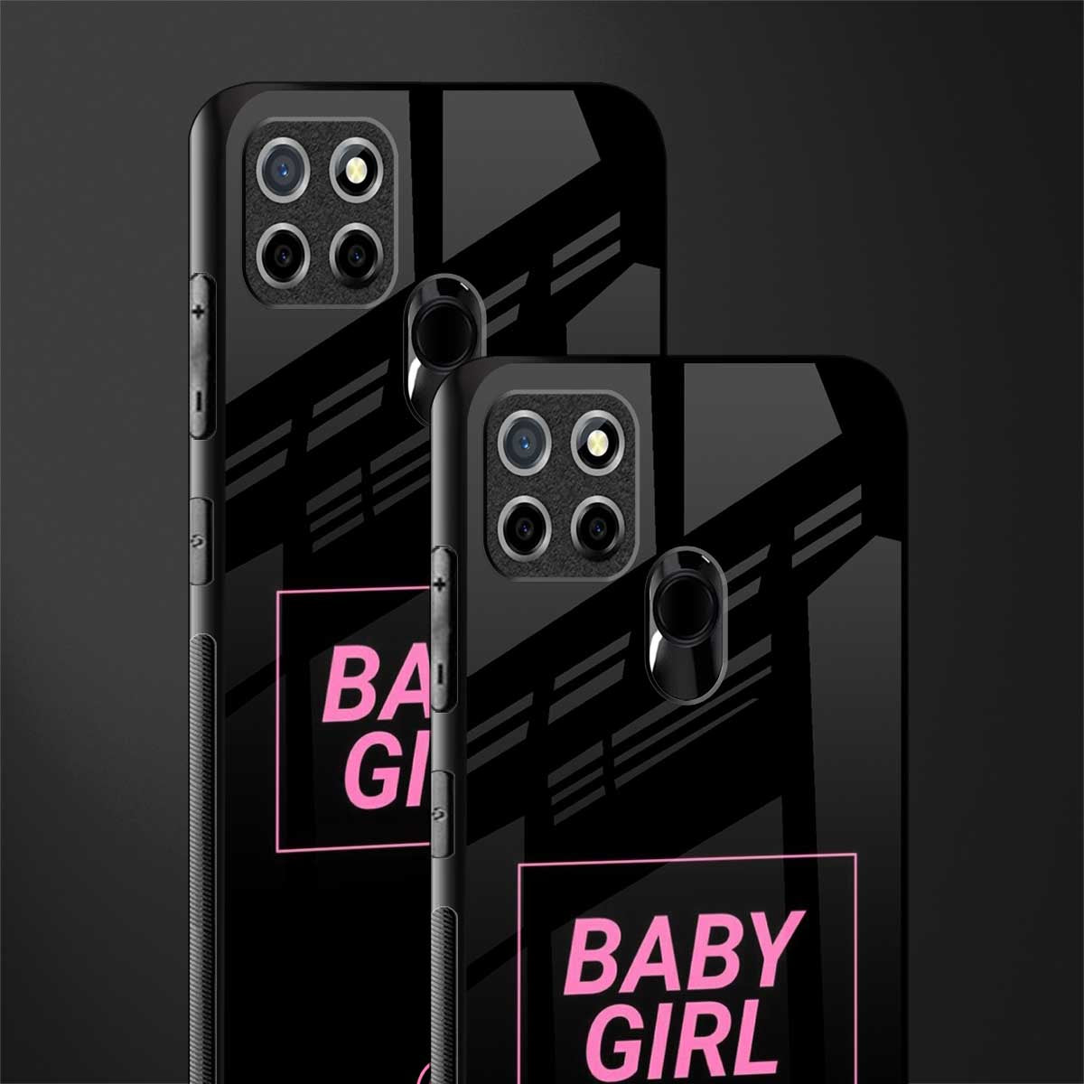 baby girl glass case for realme narzo 20 image-2