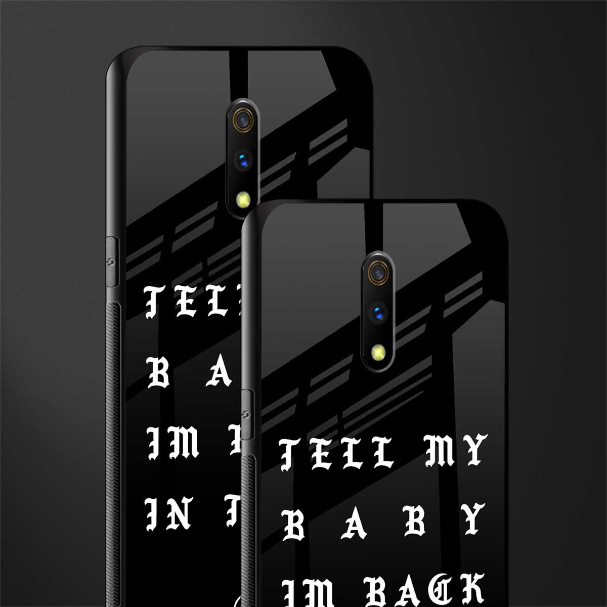 back in town glass case for oppo k3 image-2