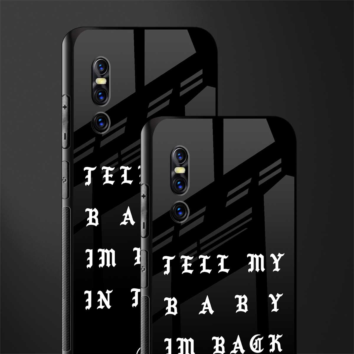 back in town glass case for vivo v15 pro image-2
