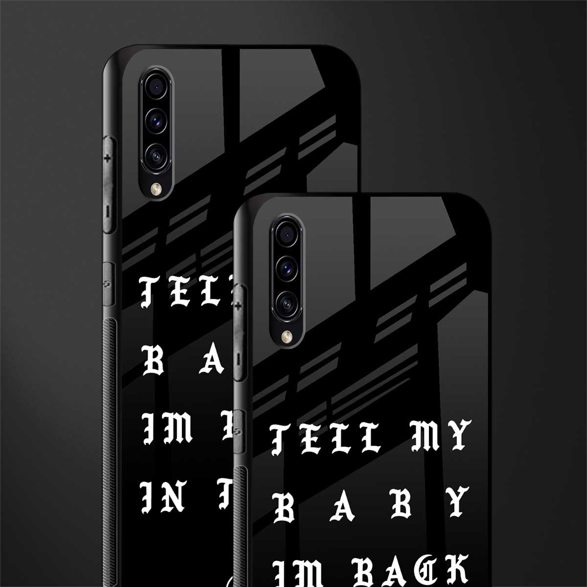 back in town glass case for samsung galaxy a70 image-2