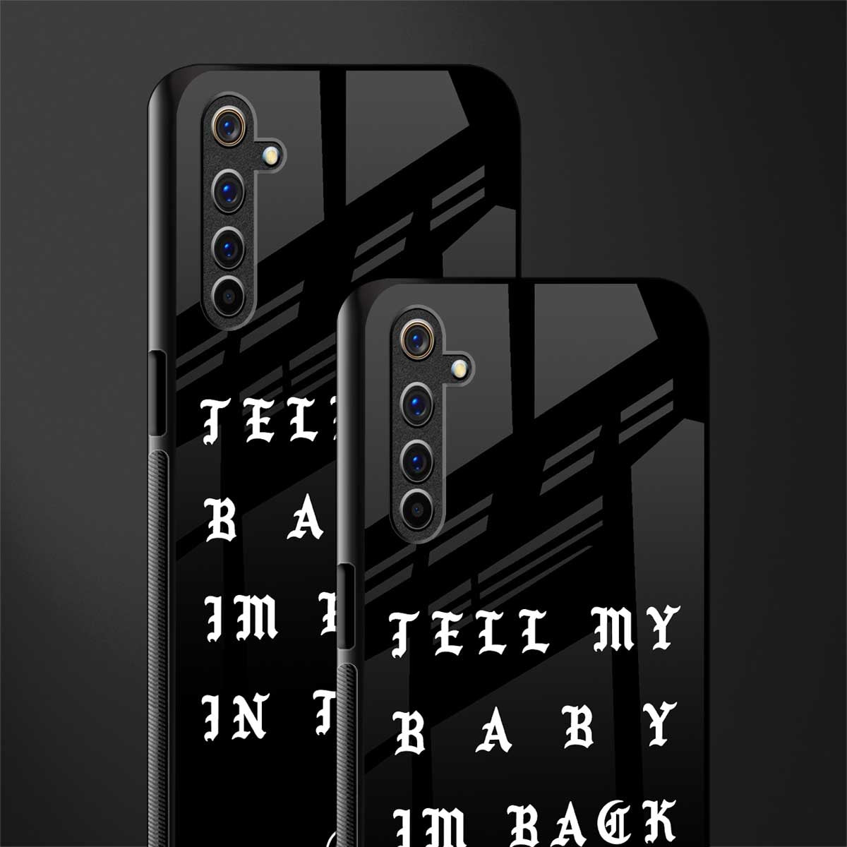 back in town glass case for realme 6 image-2