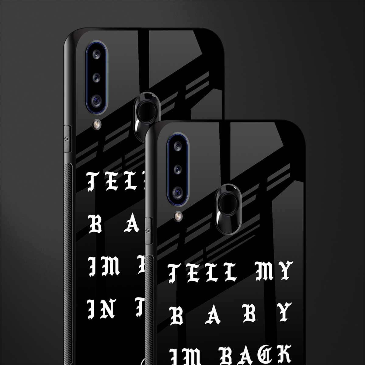 back in town glass case for samsung galaxy a20s image-2