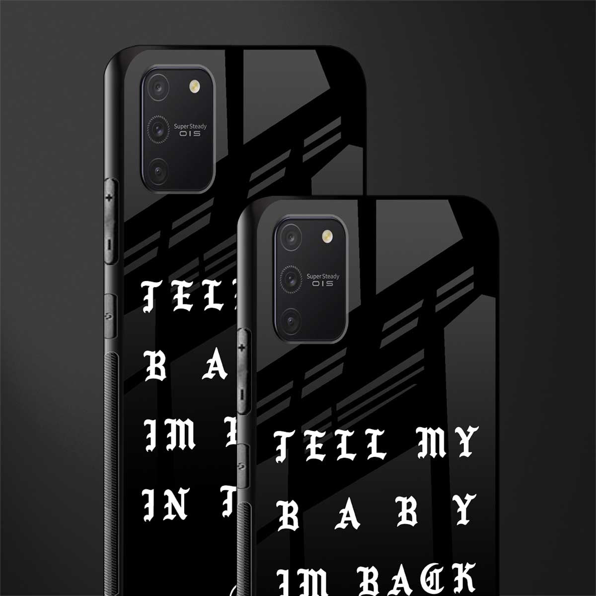 back in town glass case for samsung galaxy s10 lite image-2