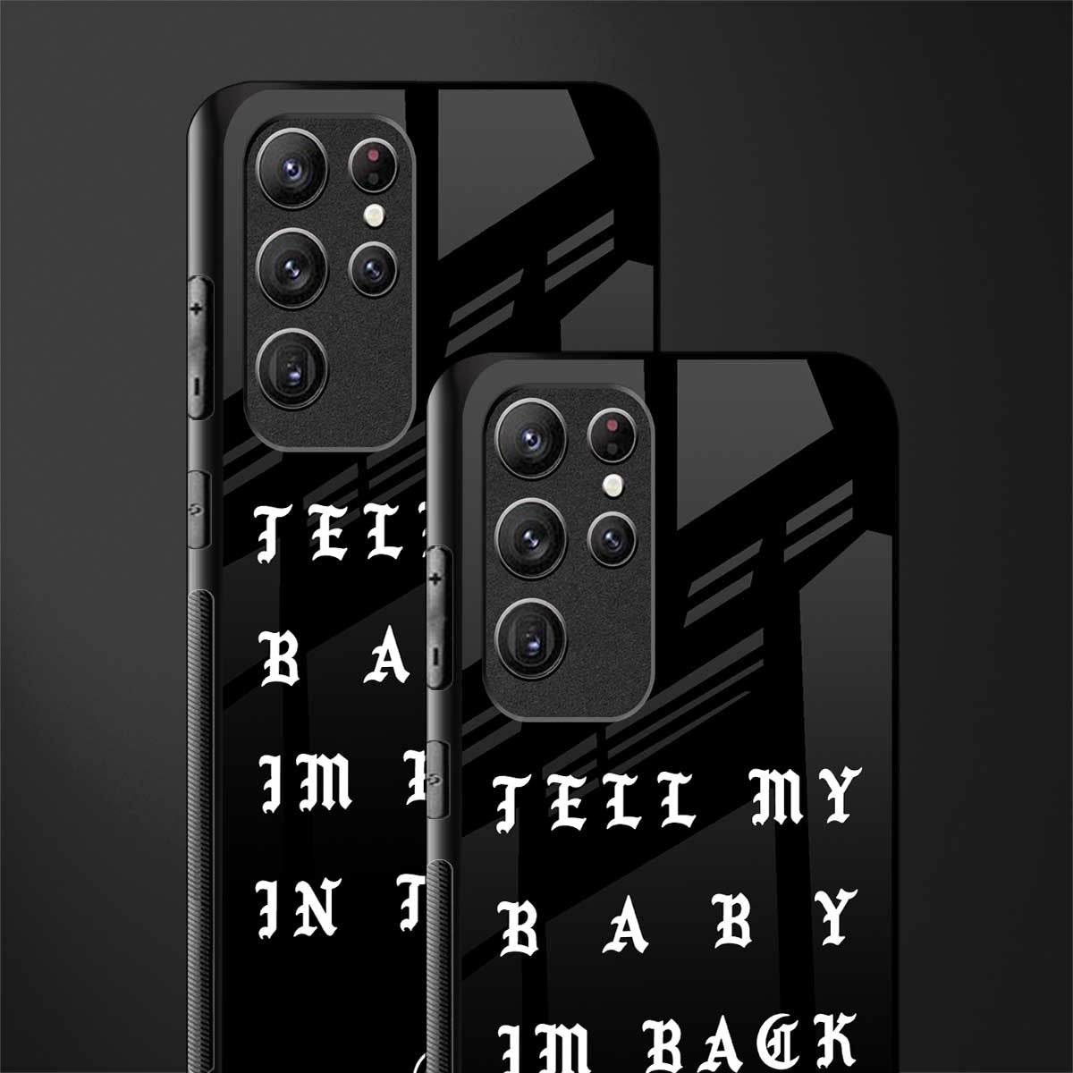 back in town glass case for samsung galaxy s22 ultra 5g image-2