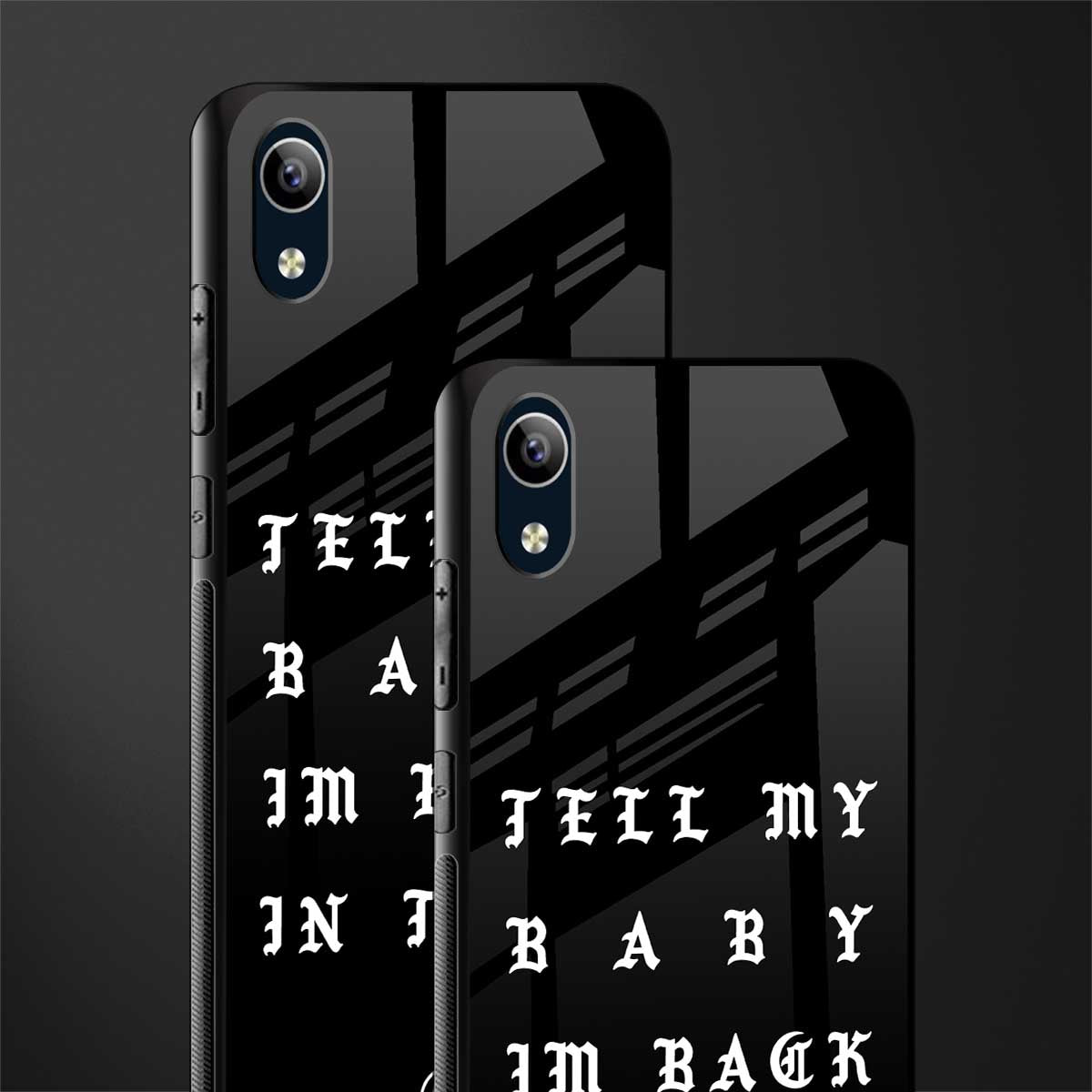 back in town glass case for vivo y90 image-2