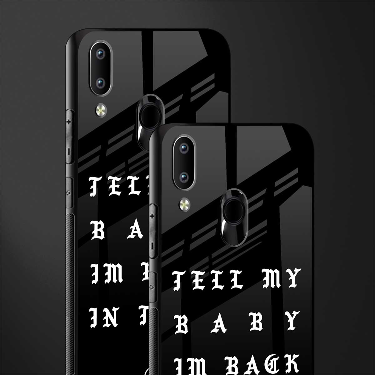 back in town glass case for vivo y91 image-2