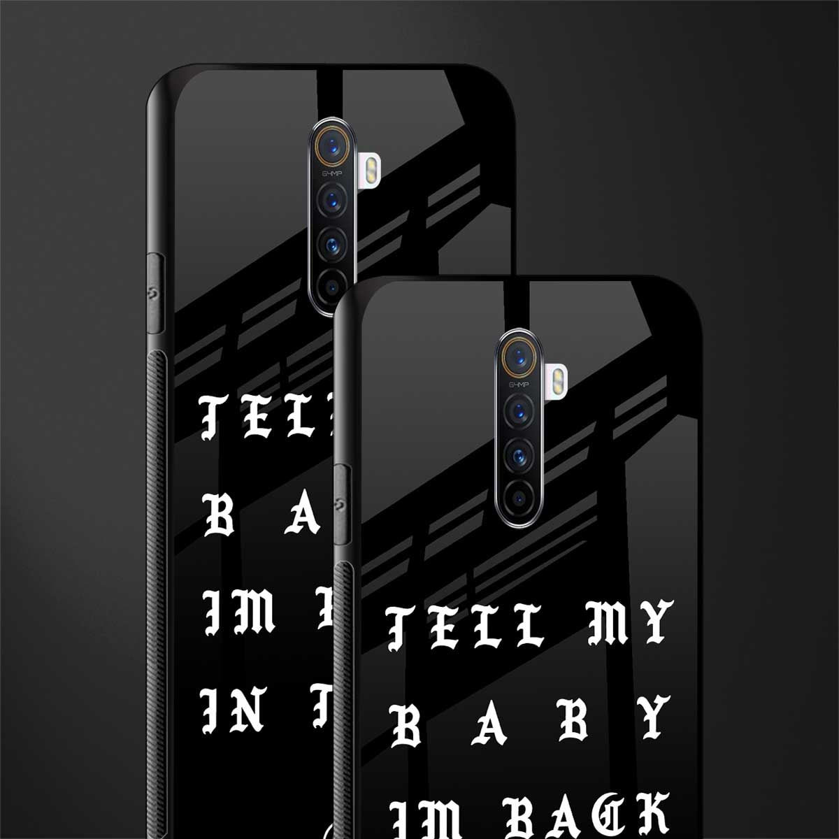 back in town glass case for realme x2 pro image-2