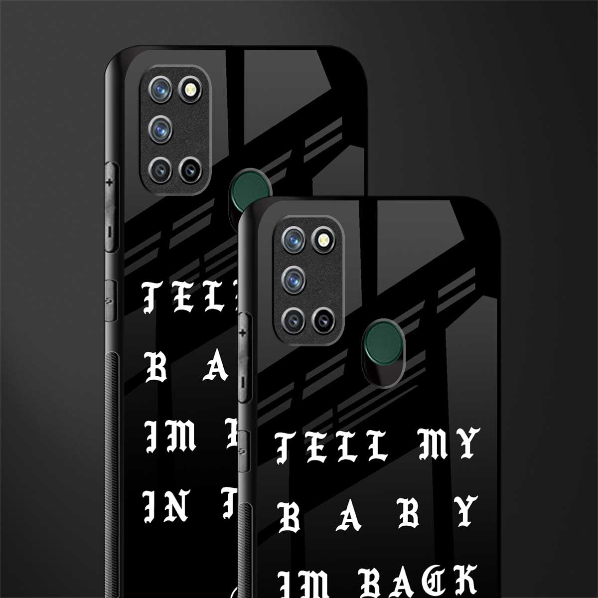 back in town glass case for realme 7i image-2