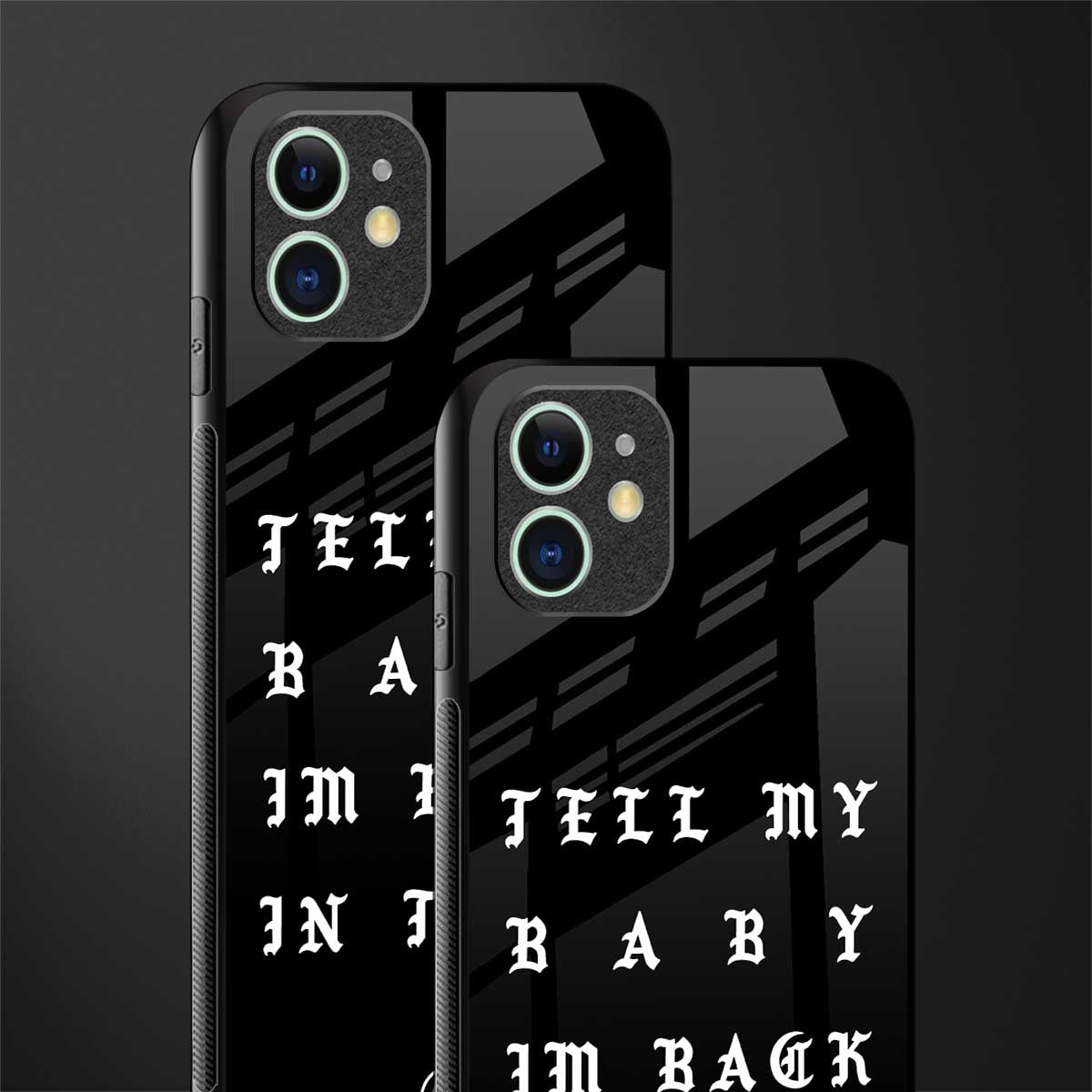 back in town glass case for iphone 11 image-2