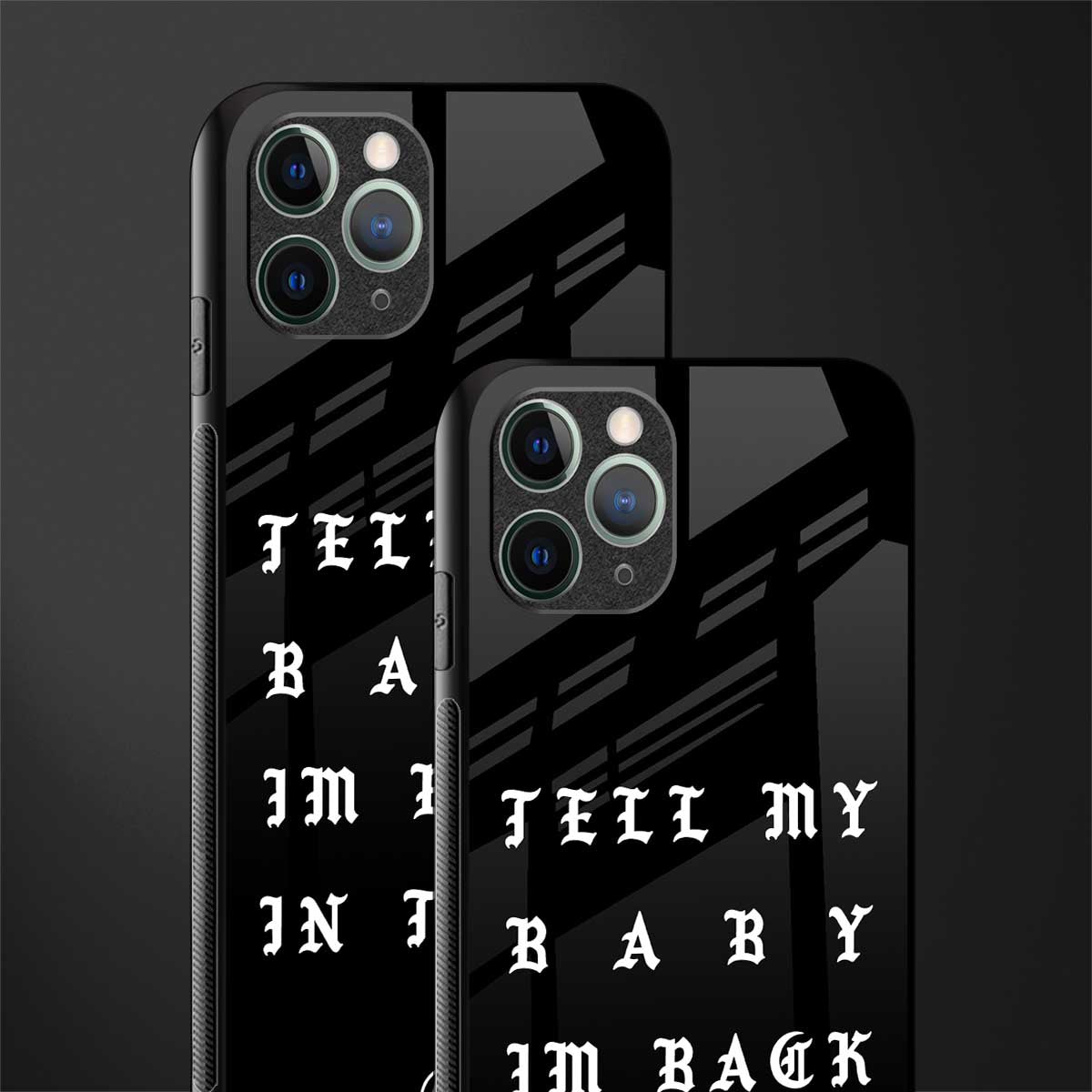 back in town glass case for iphone 11 pro image-2