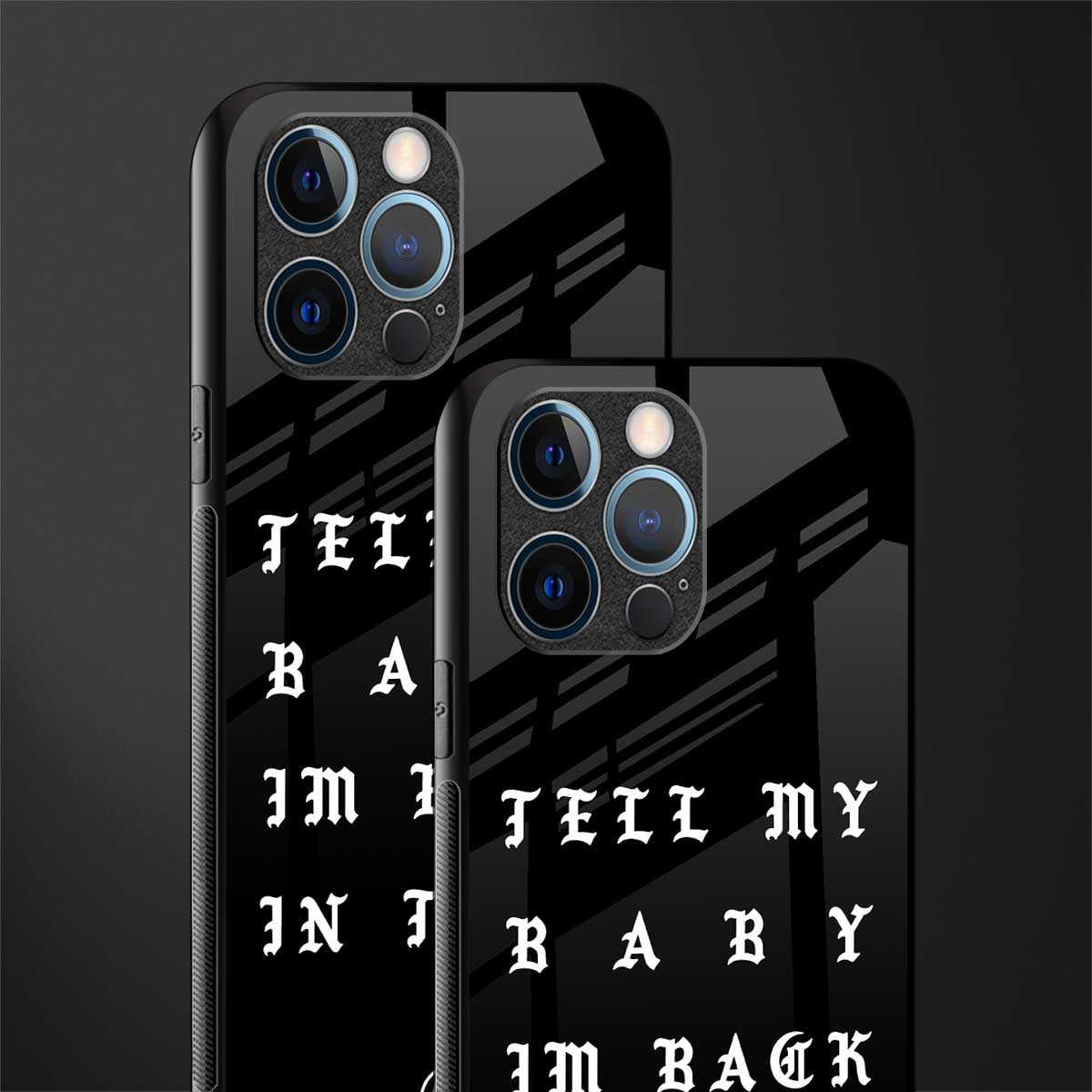 back in town glass case for iphone 12 pro image-2
