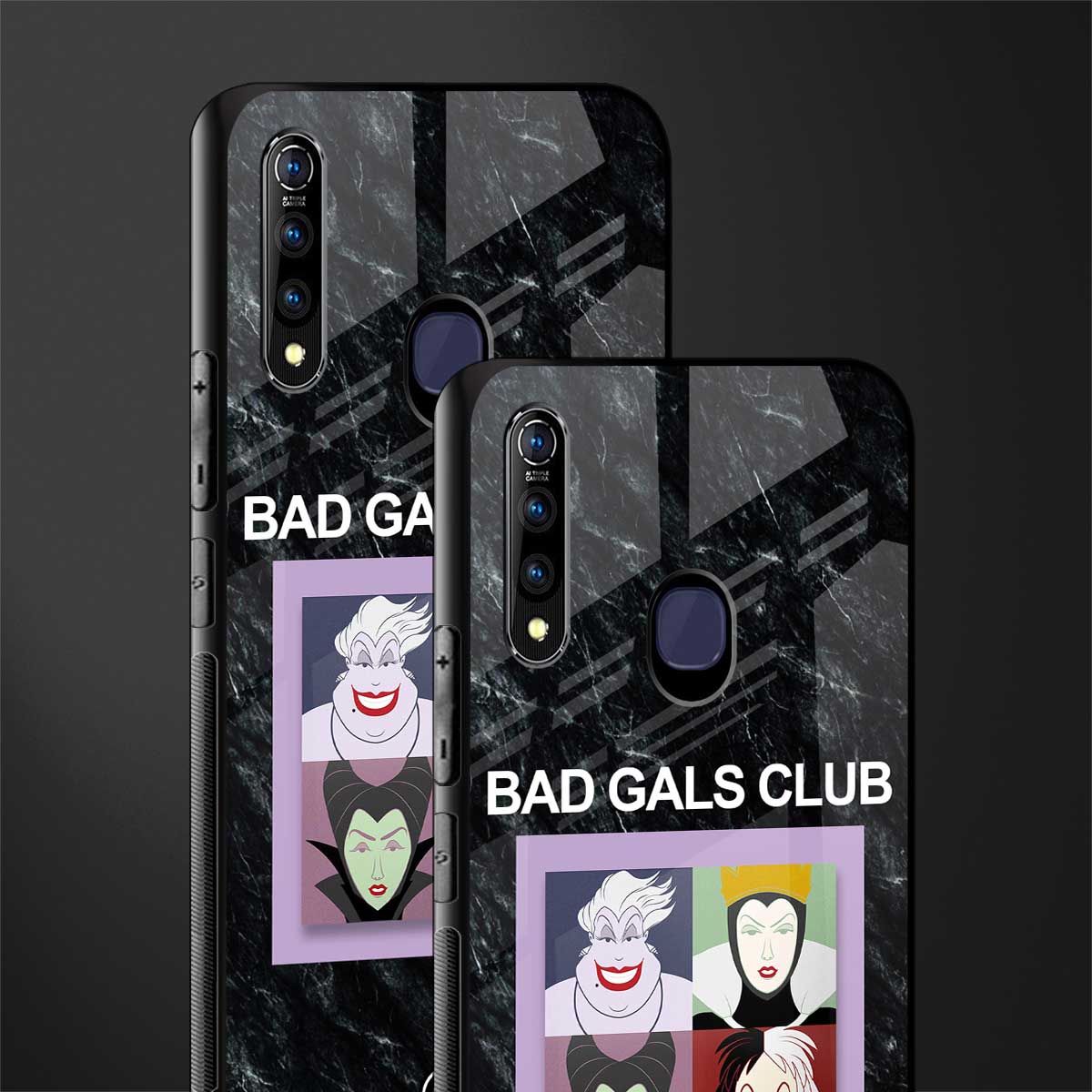 bad gals club glass case for vivo z1 pro image-2
