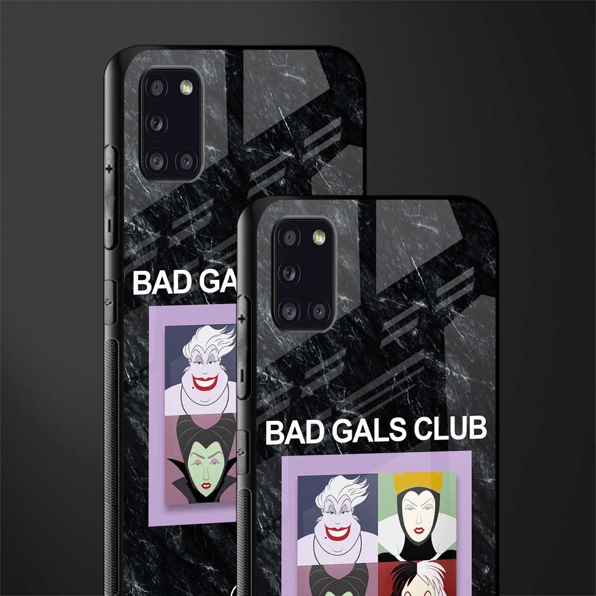 bad gals club glass case for samsung galaxy a31 image-2