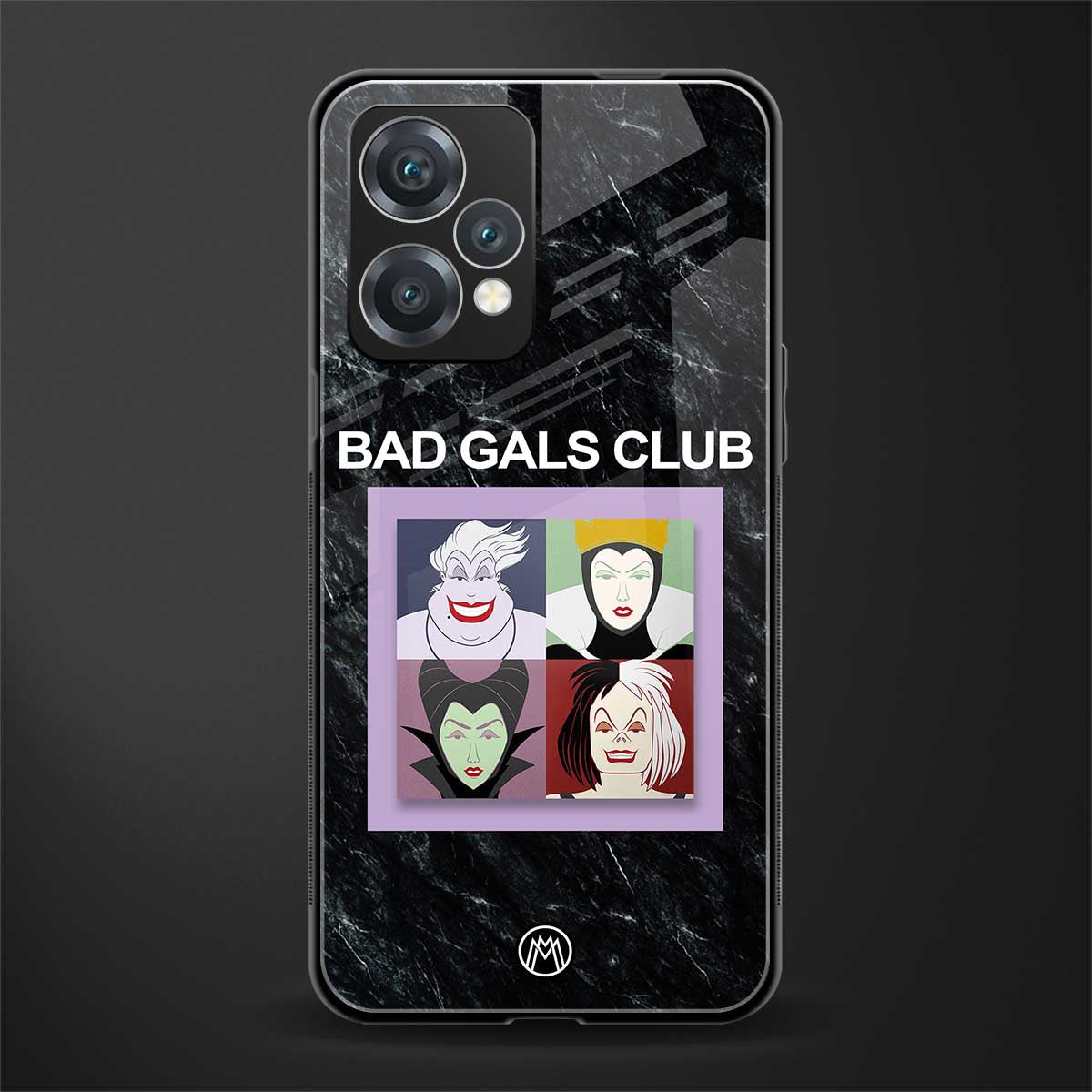 bad gals club back phone cover | glass case for realme 9 pro 5g