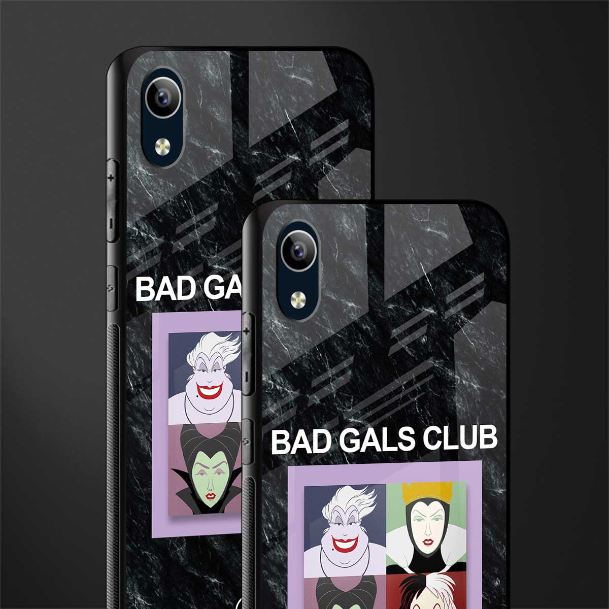 bad gals club glass case for vivo y90 image-2