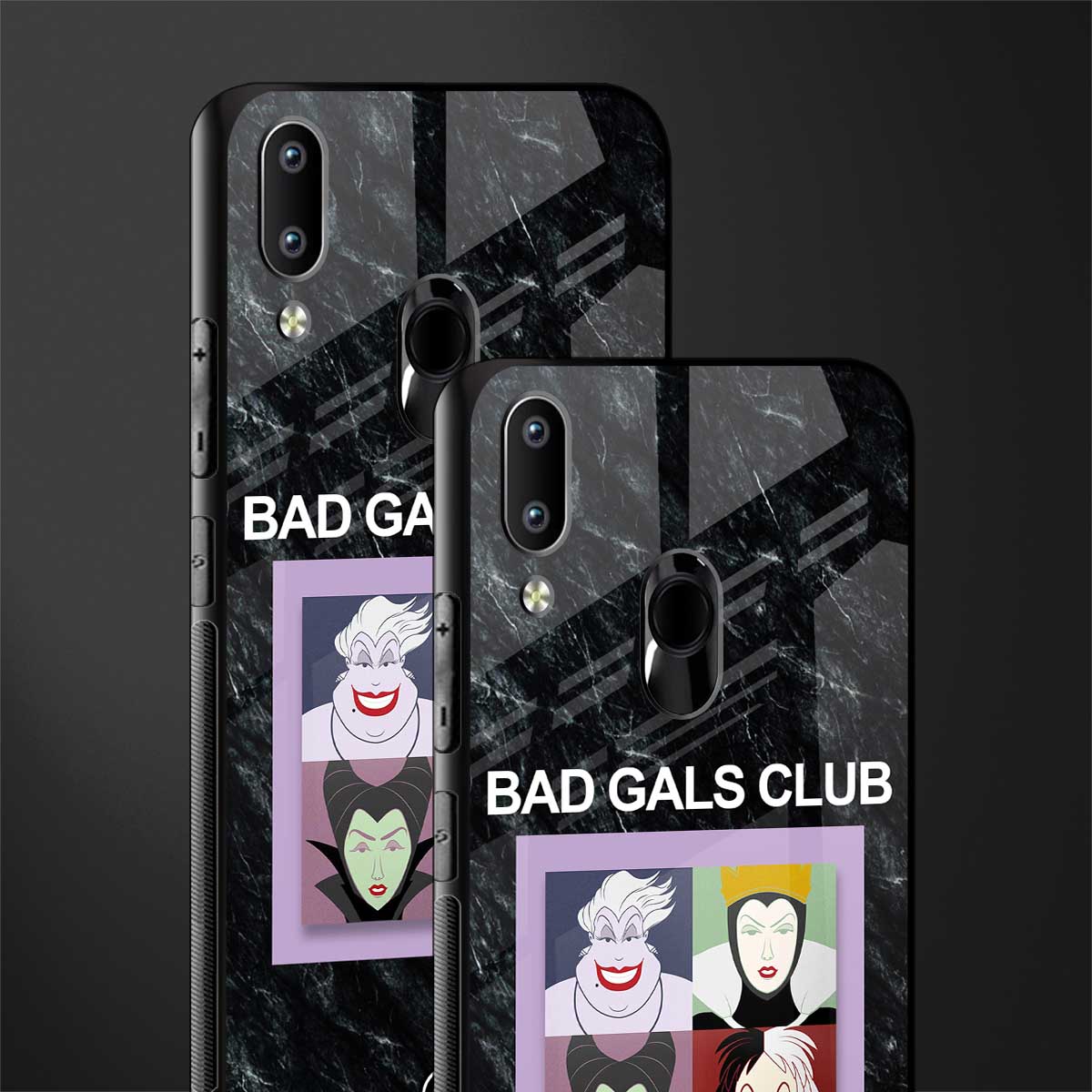 bad gals club glass case for vivo y91 image-2