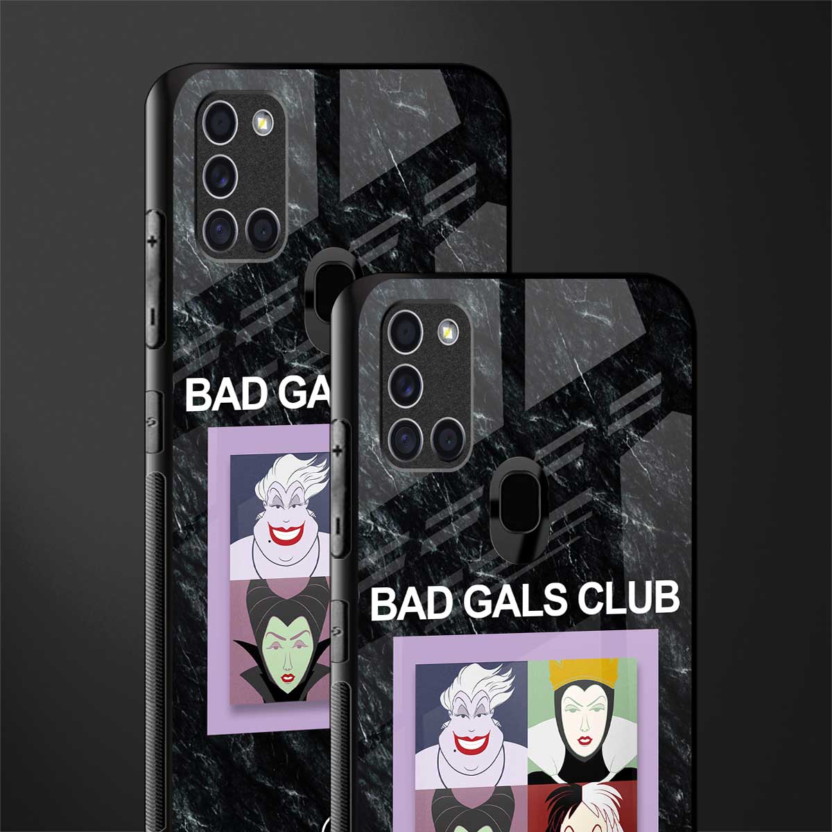 bad gals club glass case for samsung galaxy a21s image-2