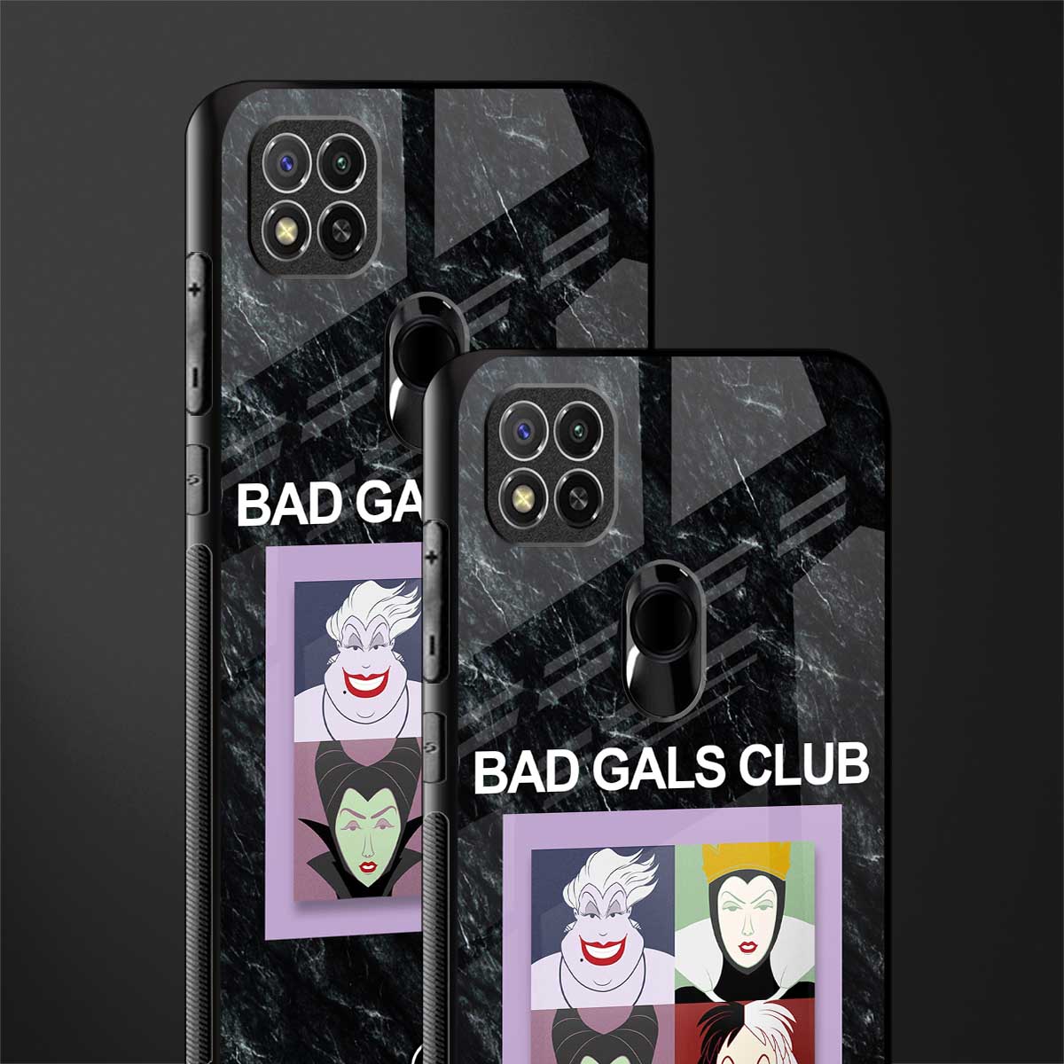 bad gals club glass case for redmi 9 image-2