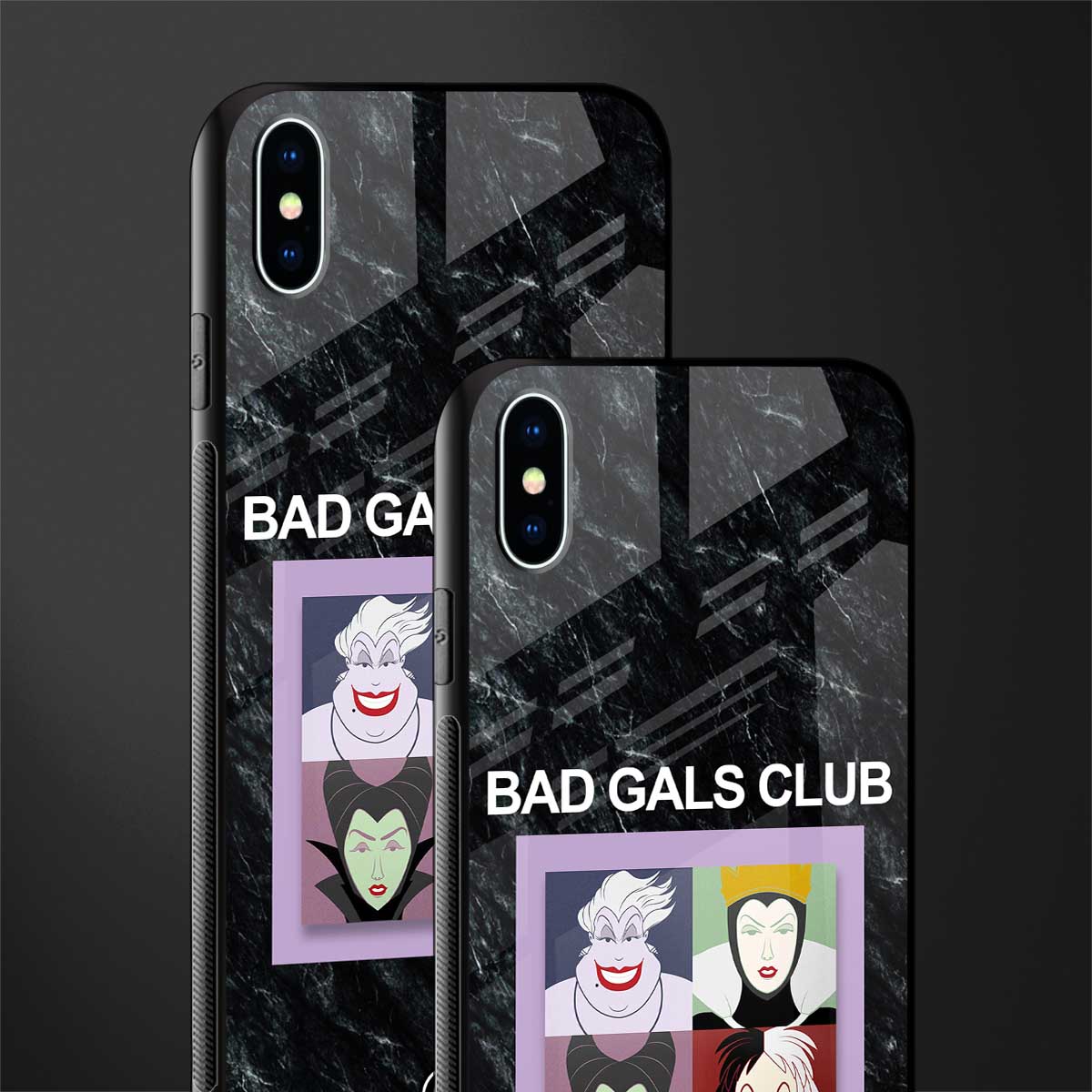 bad gals club glass case for iphone xs max image-2