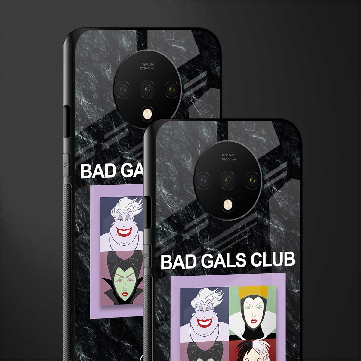 bad gals club glass case for oneplus 7t image-2