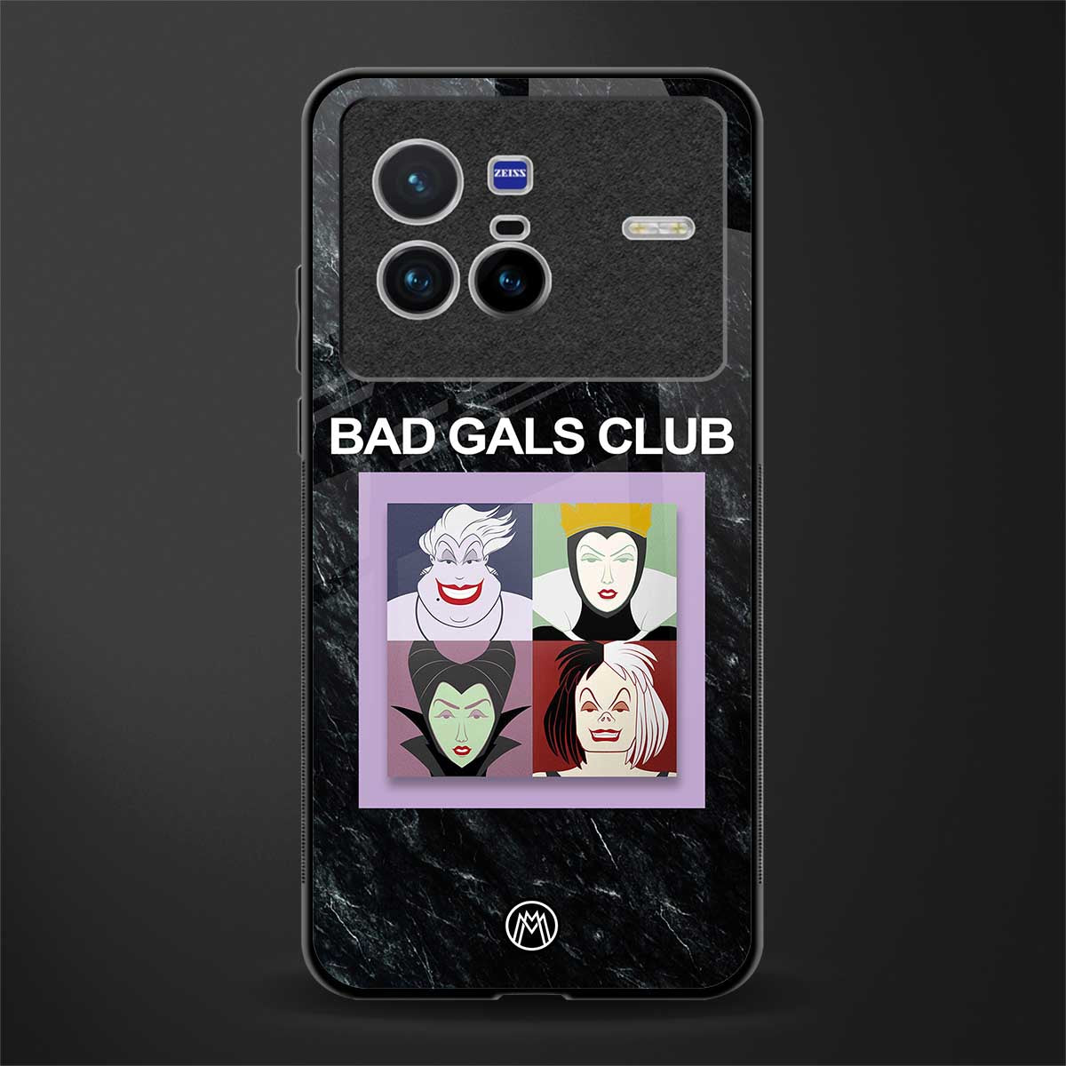 bad gals club glass case for vivo x80 image