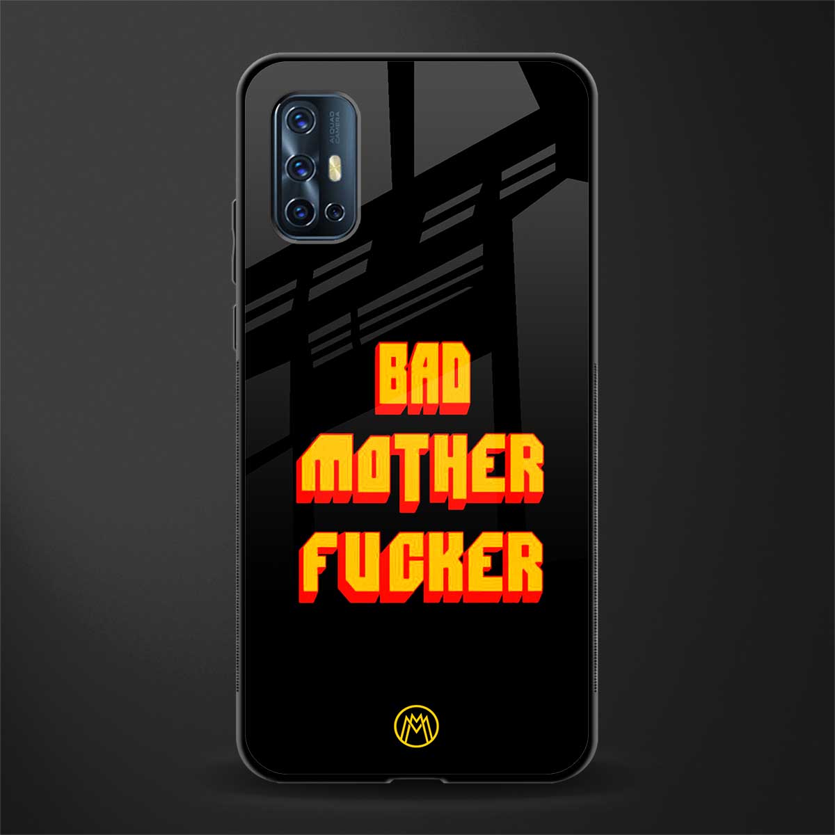 bad motherfcker glass case for vivo v17 image