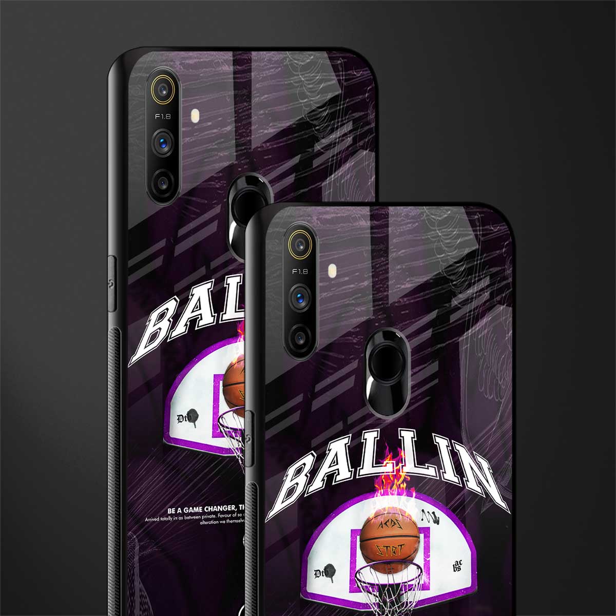 ballin glass case for realme narzo 20a image-2