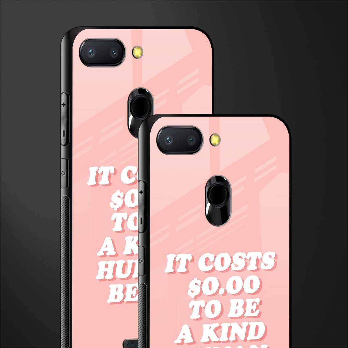 be a kind human being glass case for redmi 6 image-2