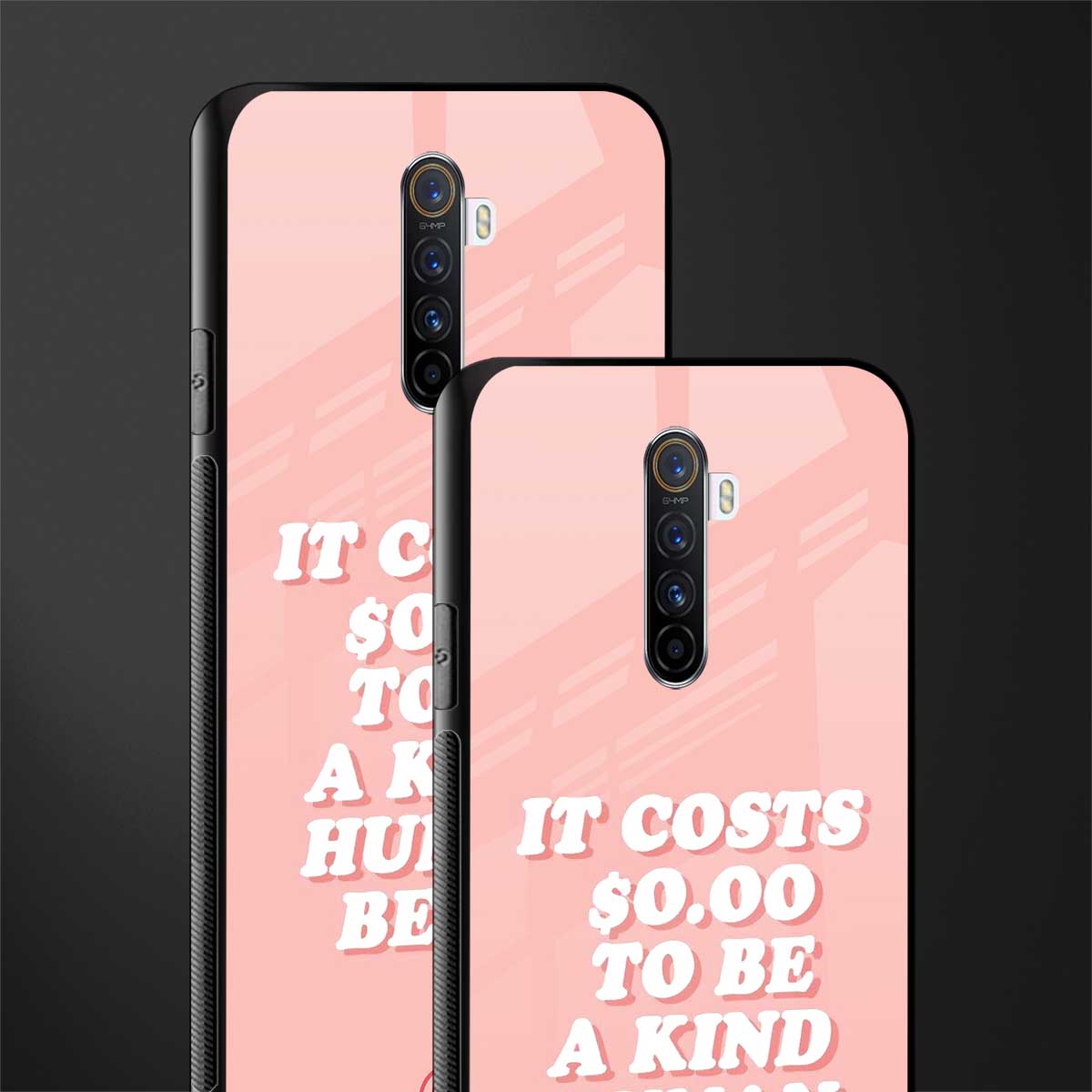 be a kind human being glass case for realme x2 pro image-2