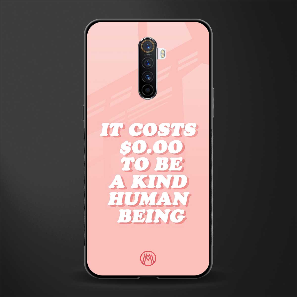be a kind human being glass case for realme x2 pro image