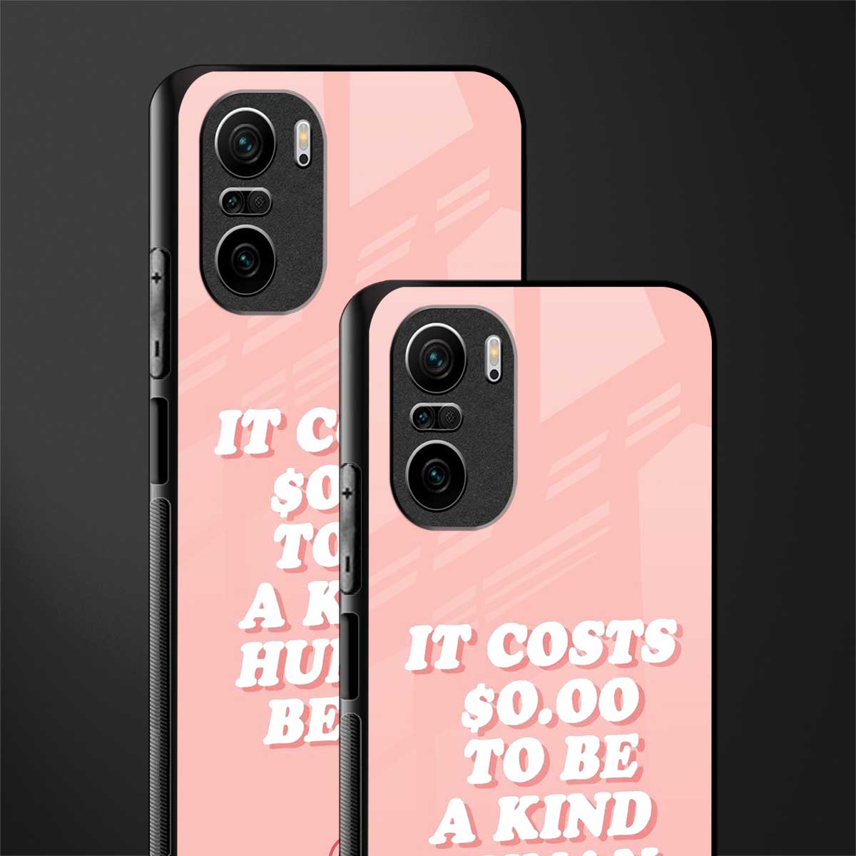 be a kind human being glass case for mi 11x 5g image-2