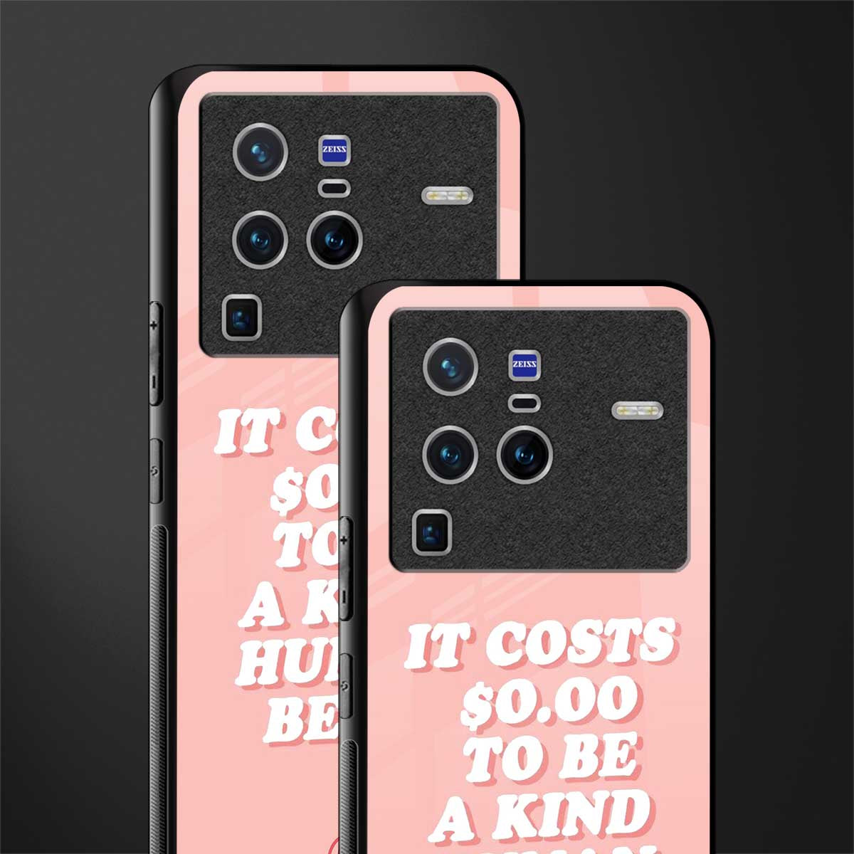 be a kind human being glass case for vivo x80 pro 5g image-2