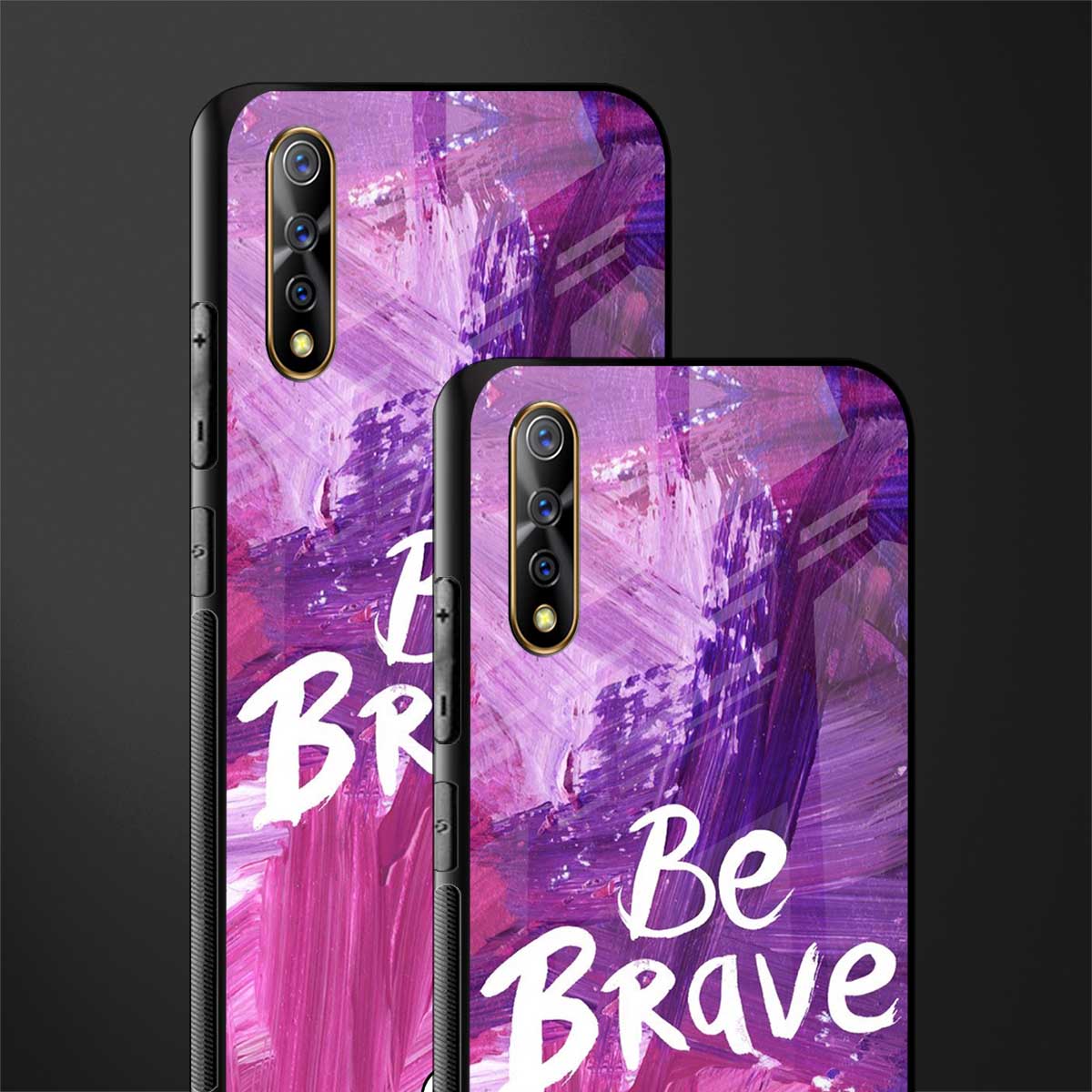 be brave glass case for vivo s1 image-2