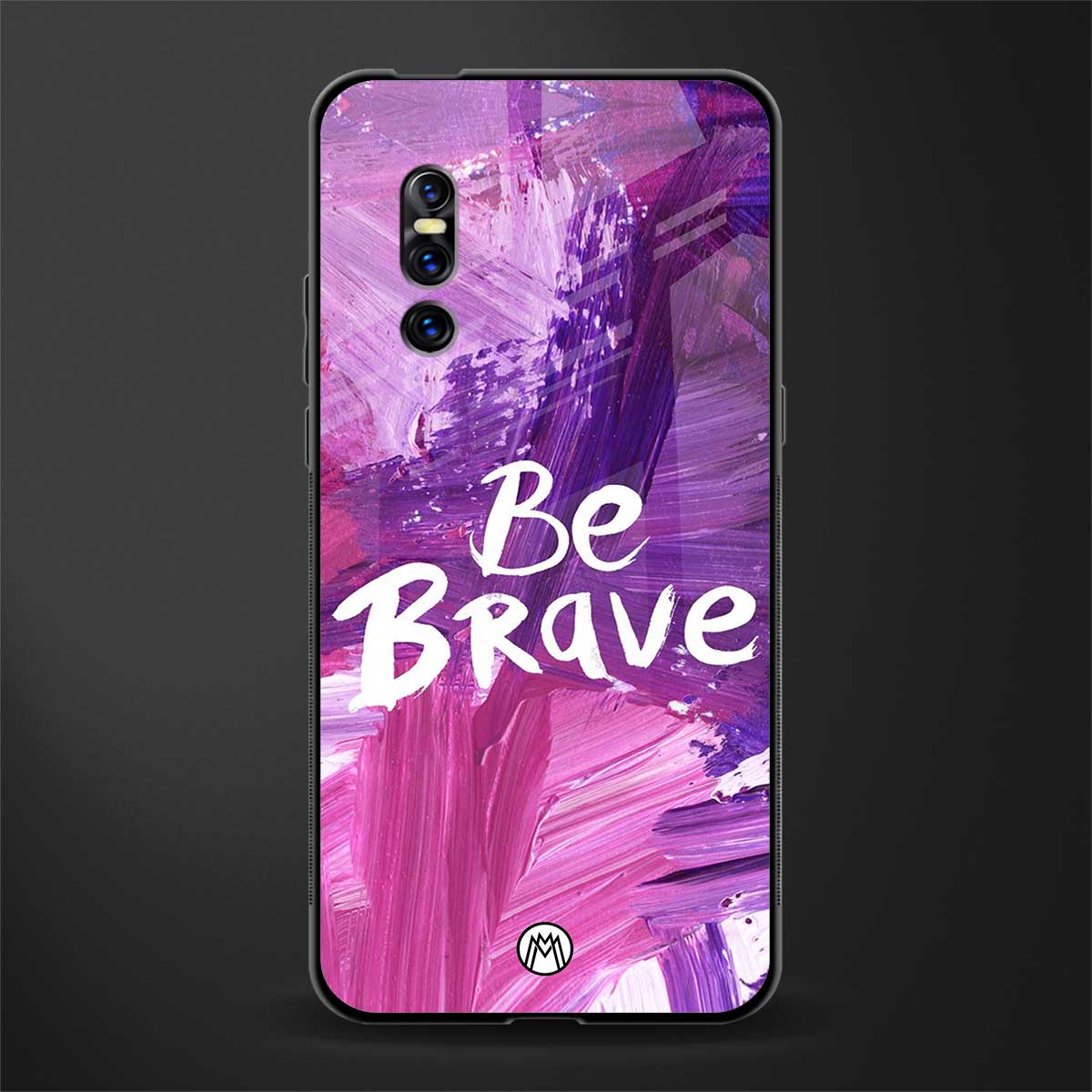 be brave glass case for vivo v15 pro image