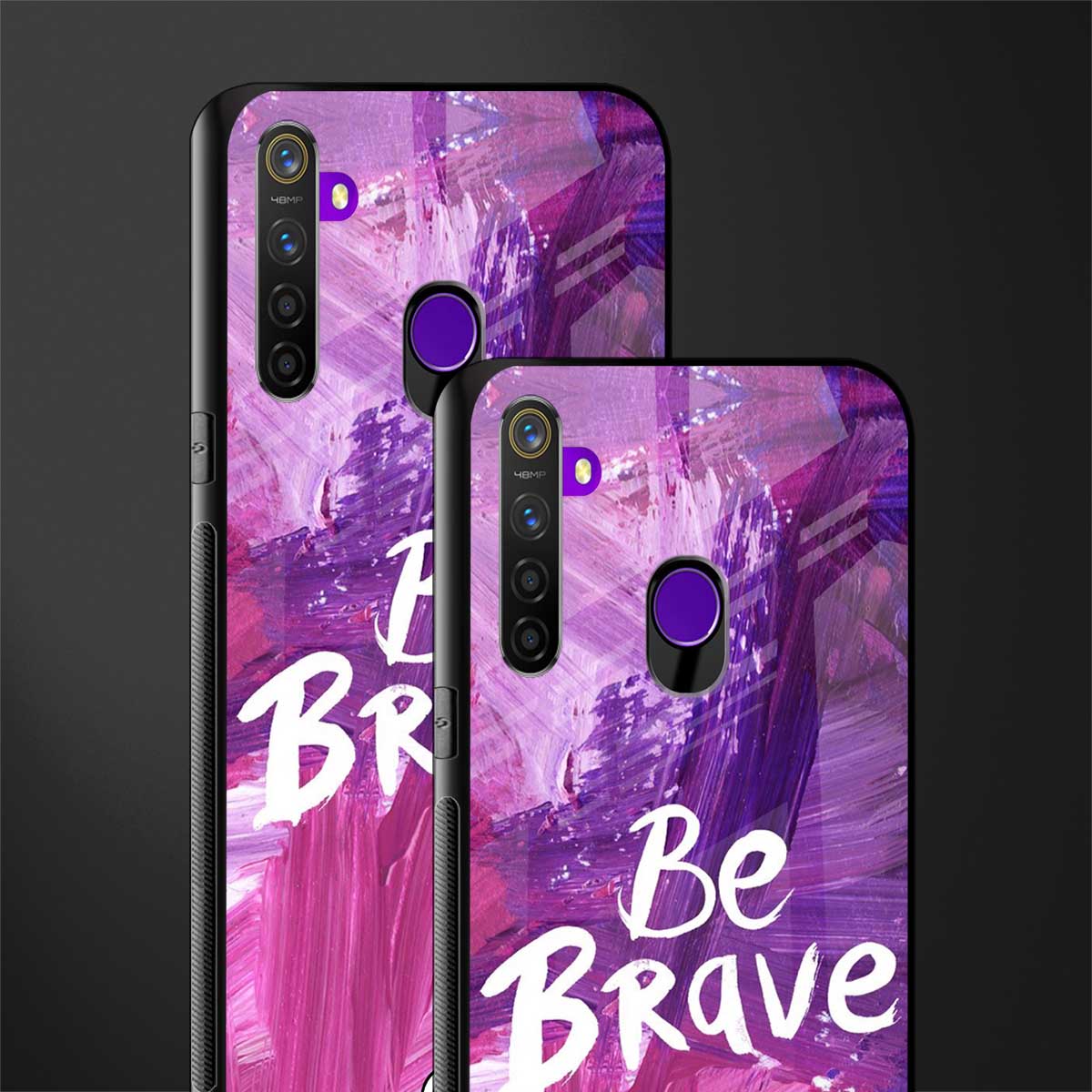 be brave glass case for realme 5 image-2