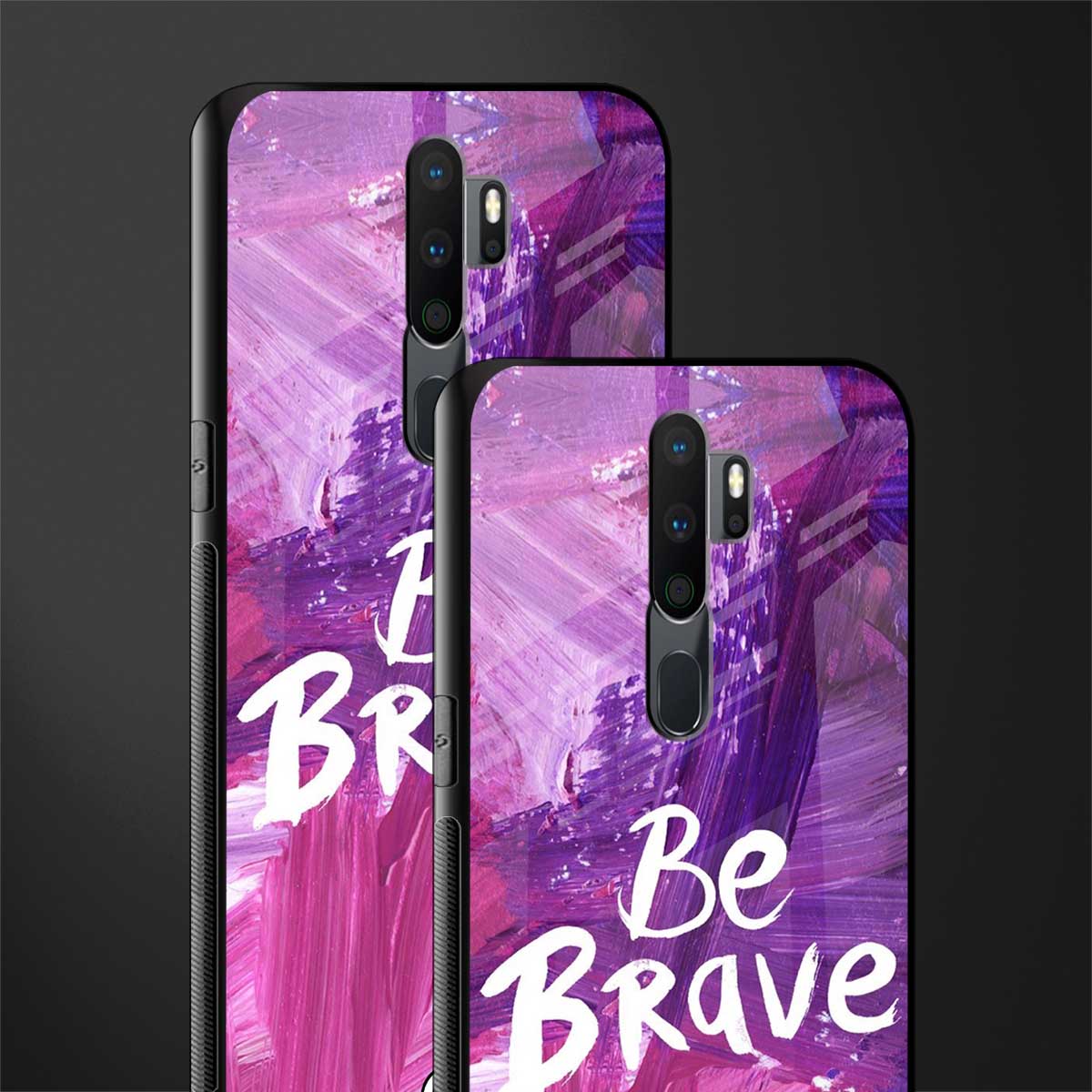 be brave glass case for oppo a9 2020 image-2