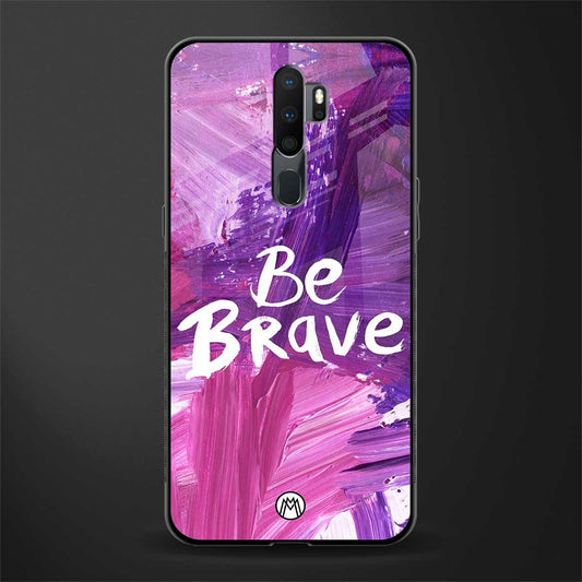 be brave glass case for oppo a5 2020 image