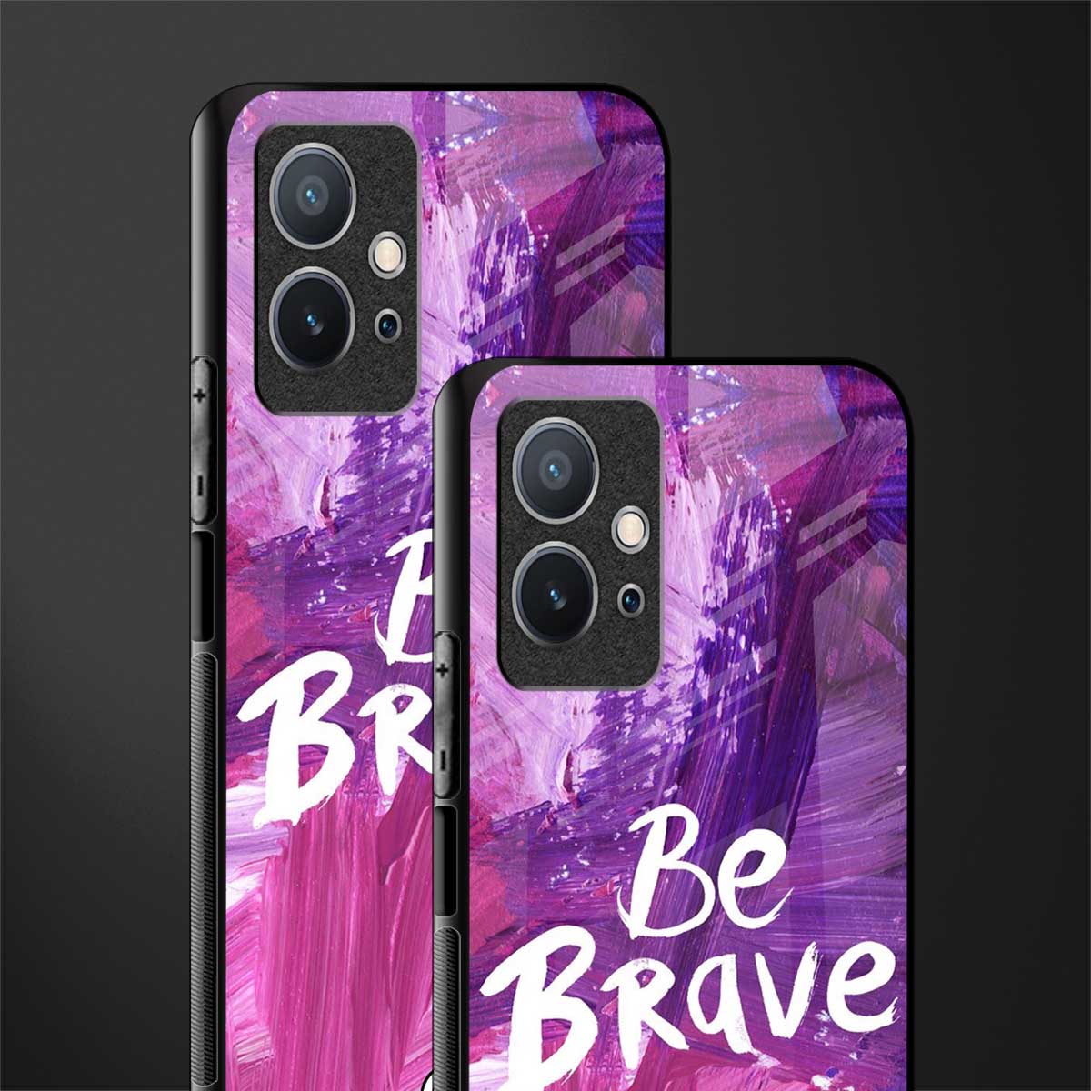 be brave glass case for vivo y75 5g image-2