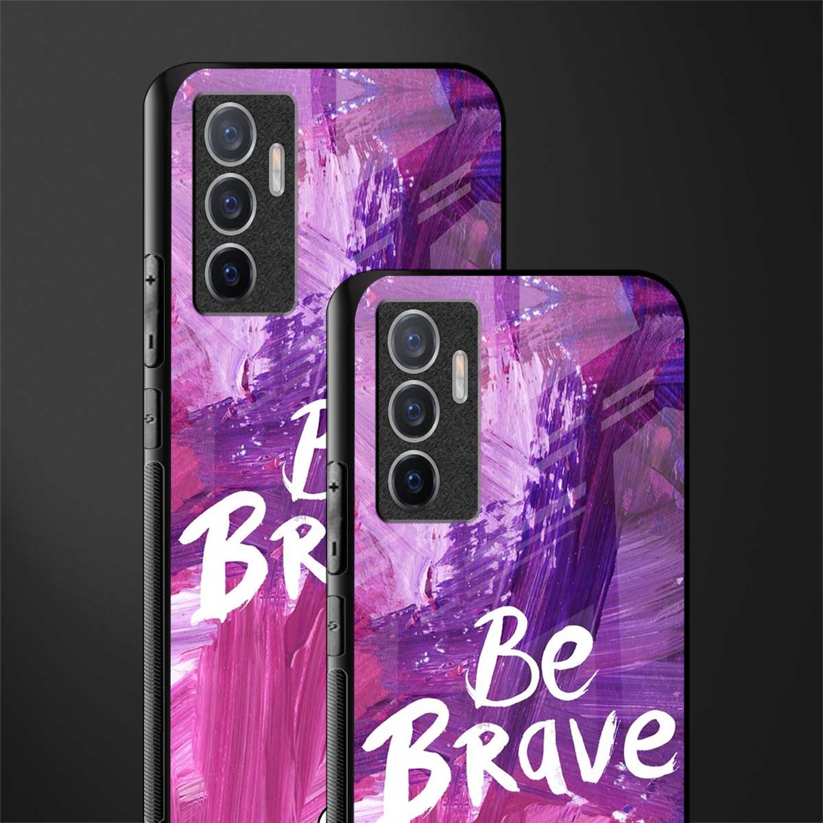 be brave glass case for vivo v23e image-2