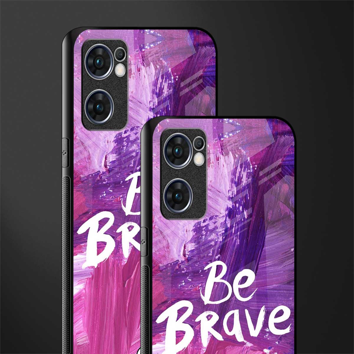 be brave glass case for oppo reno7 5g image-2