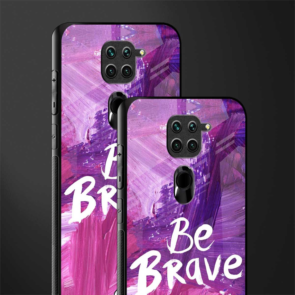 be brave glass case for redmi note 9 image-2