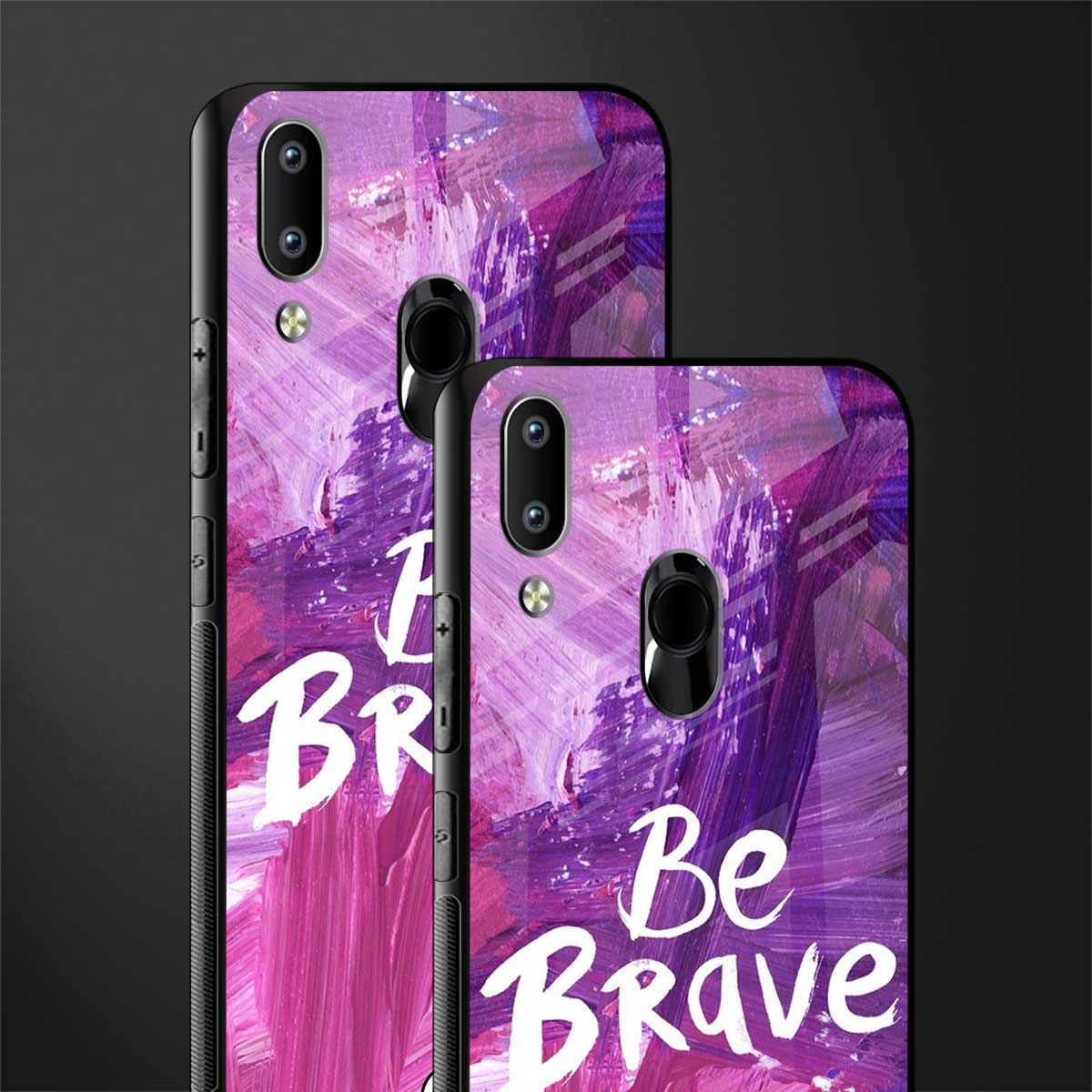 be brave glass case for vivo y91 image-2