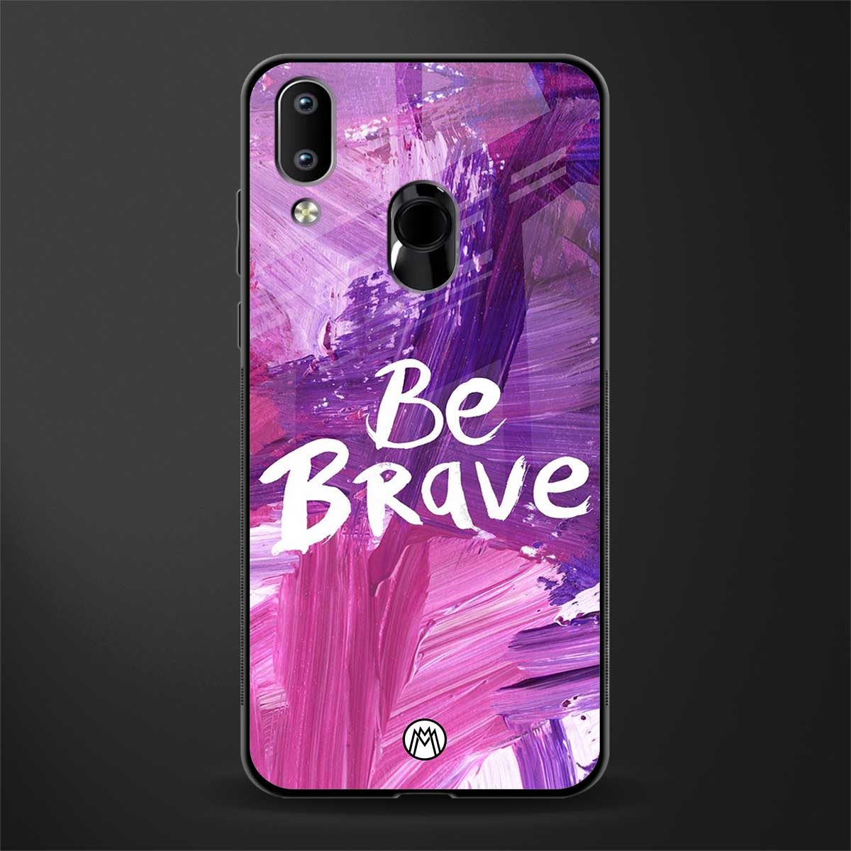 be brave glass case for vivo y91 image