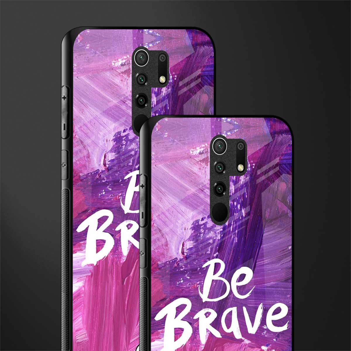 be brave glass case for poco m2 reloaded image-2