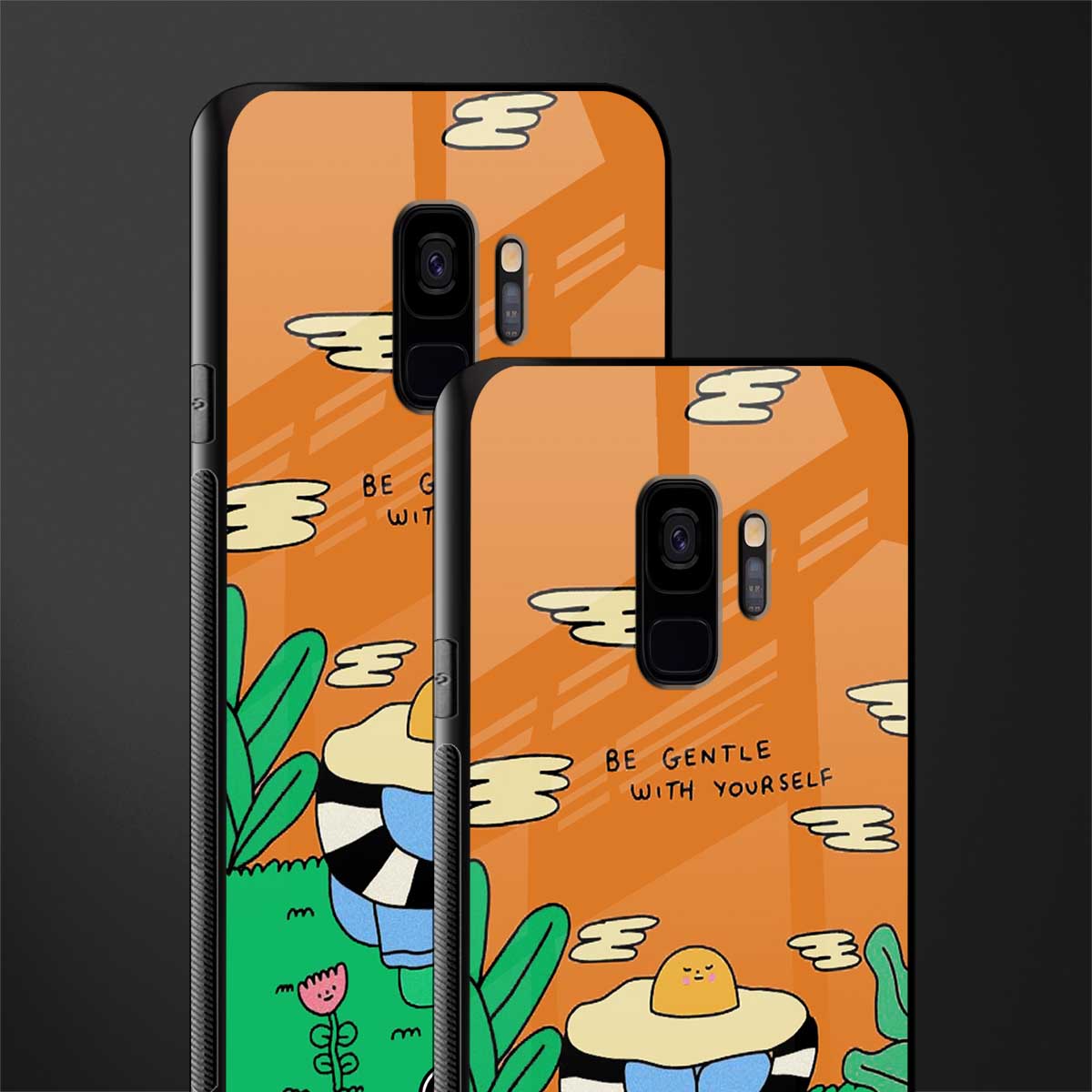 be gentle with yourself glass case for samsung galaxy s9 image-2